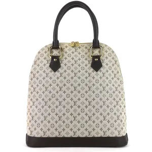 Alma Haut Mini Lin Canvas Handbag