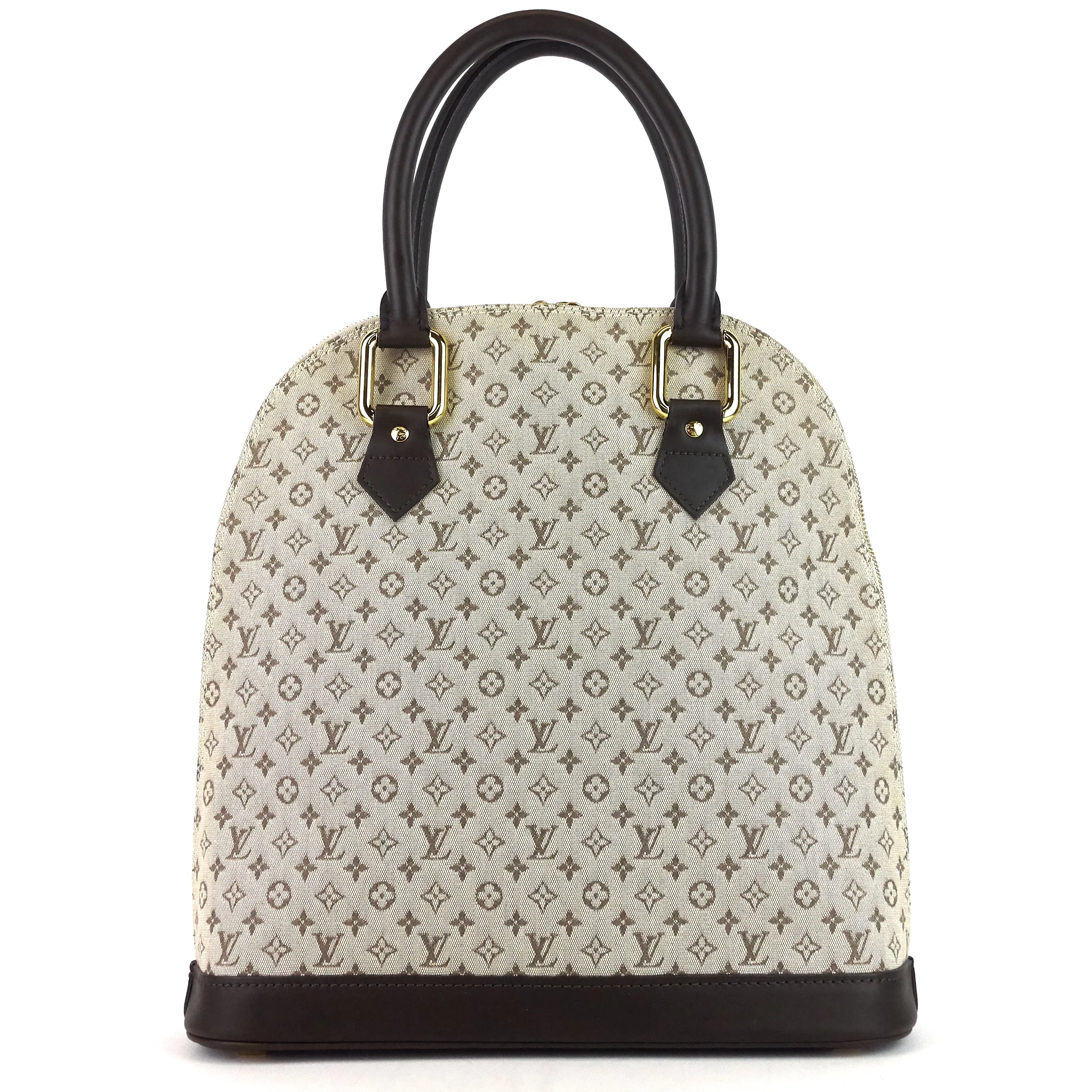 Alma Haut Mini Lin Canvas Handbag