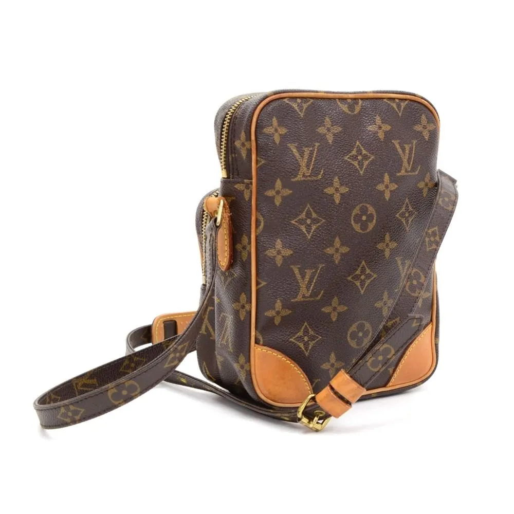 Amazone Monogram Canvas Messenger Bag