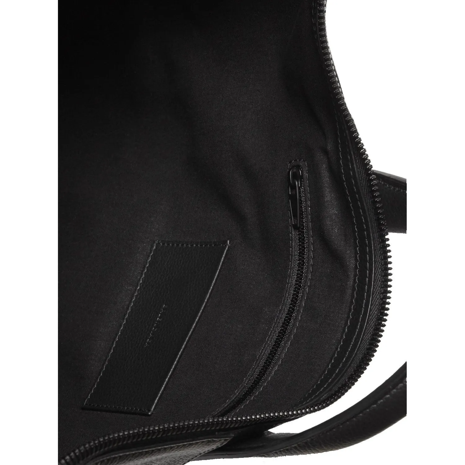 Balenciaga Hourglass Zip Tote Medium Black Grained Calf Leather 620318