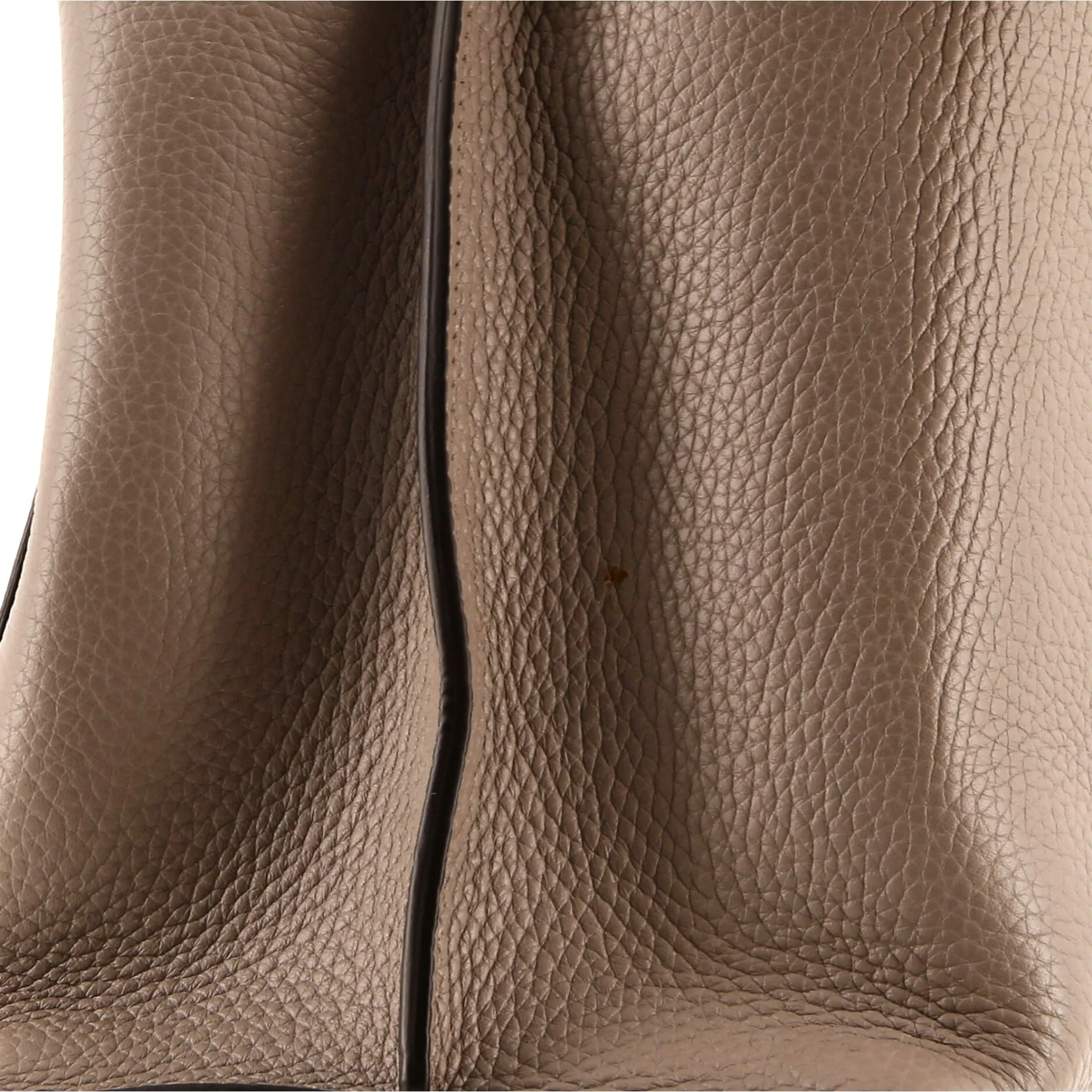 Bamboo Daily Top Handle Bag Leather Medium