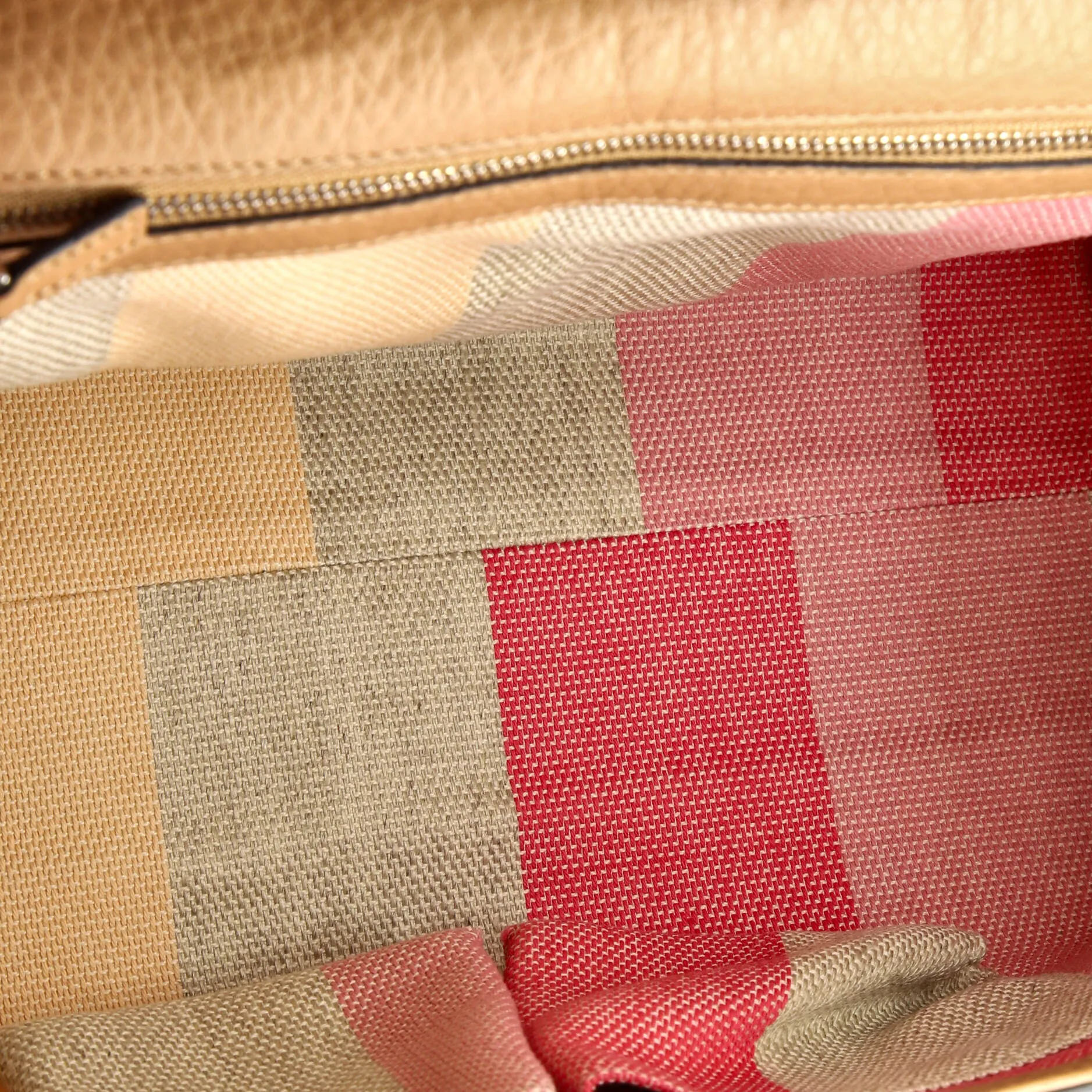 Bamboo Daily Top Handle Bag Leather Medium
