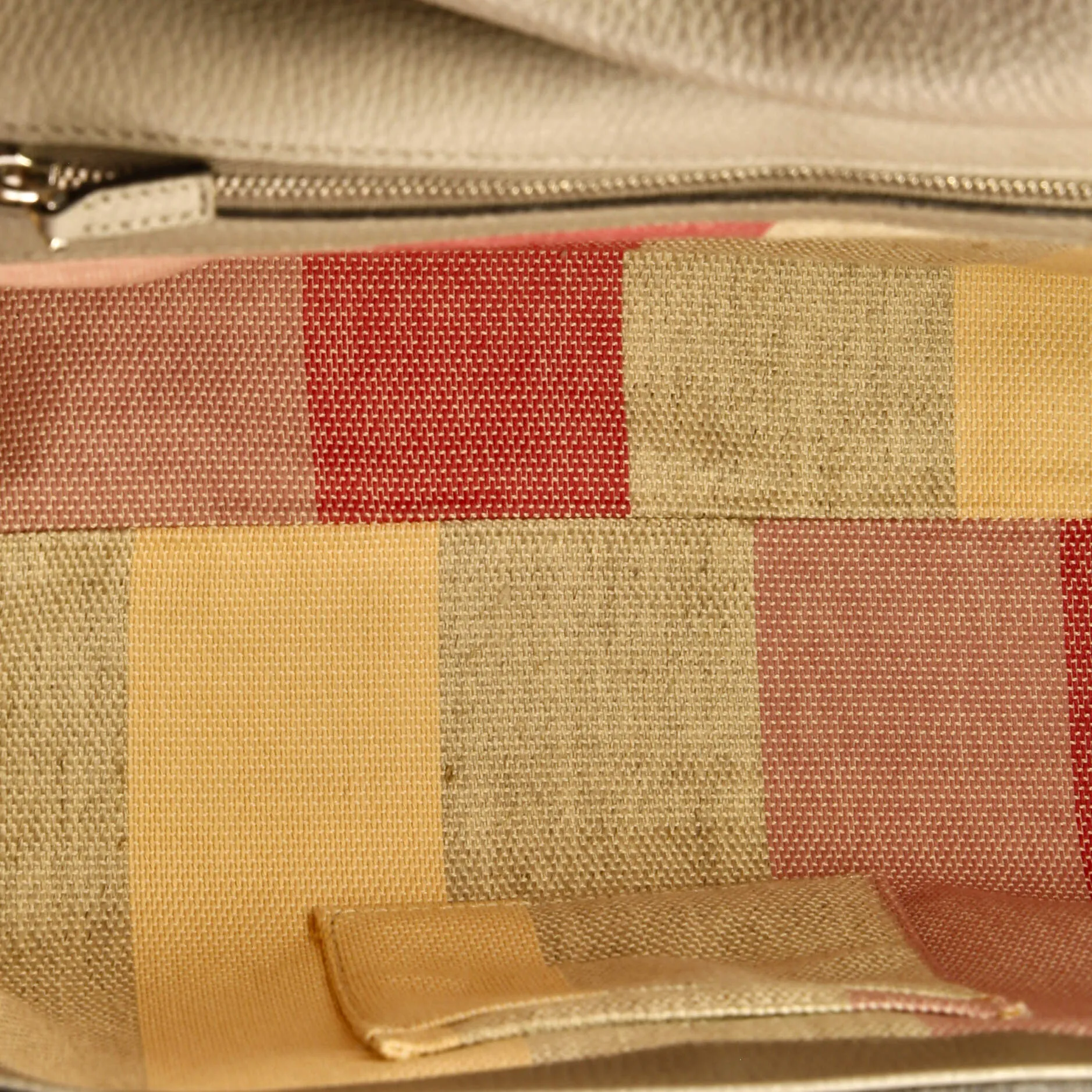 Bamboo Daily Top Handle Bag Leather Medium