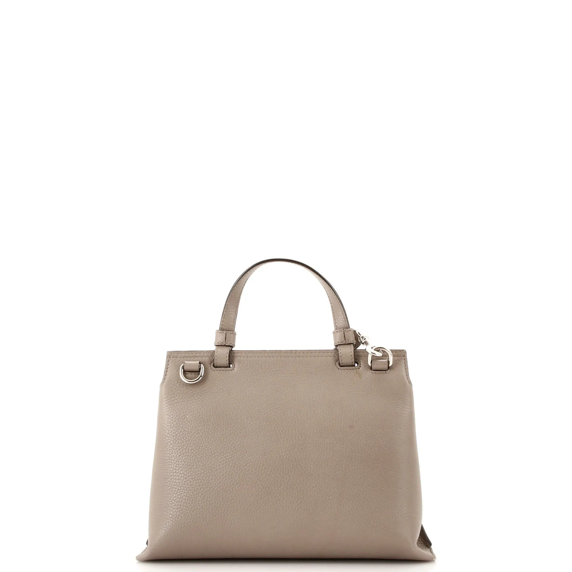 Bamboo Daily Top Handle Bag Leather Small