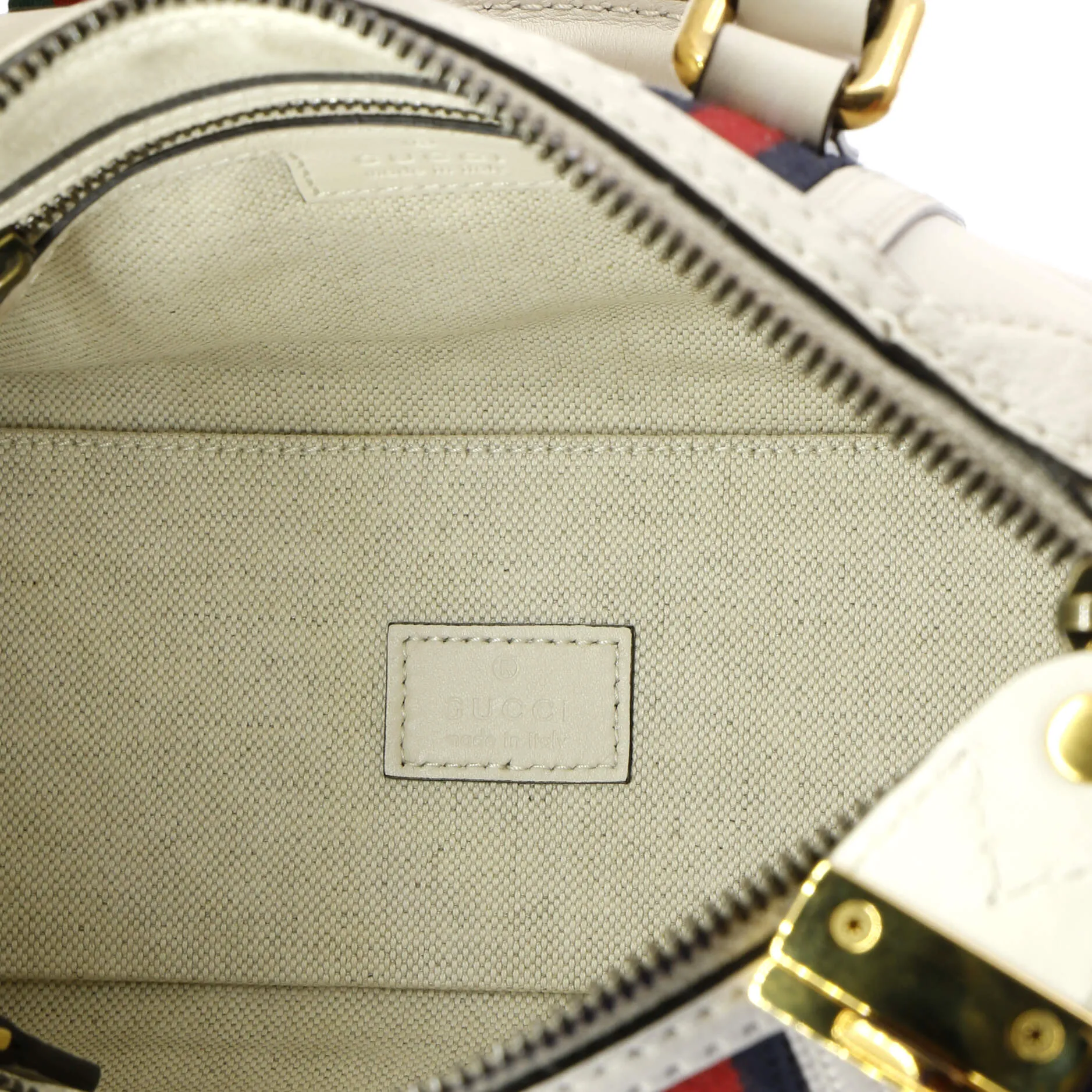 Bauletto Top Handle Bag Leather Mini