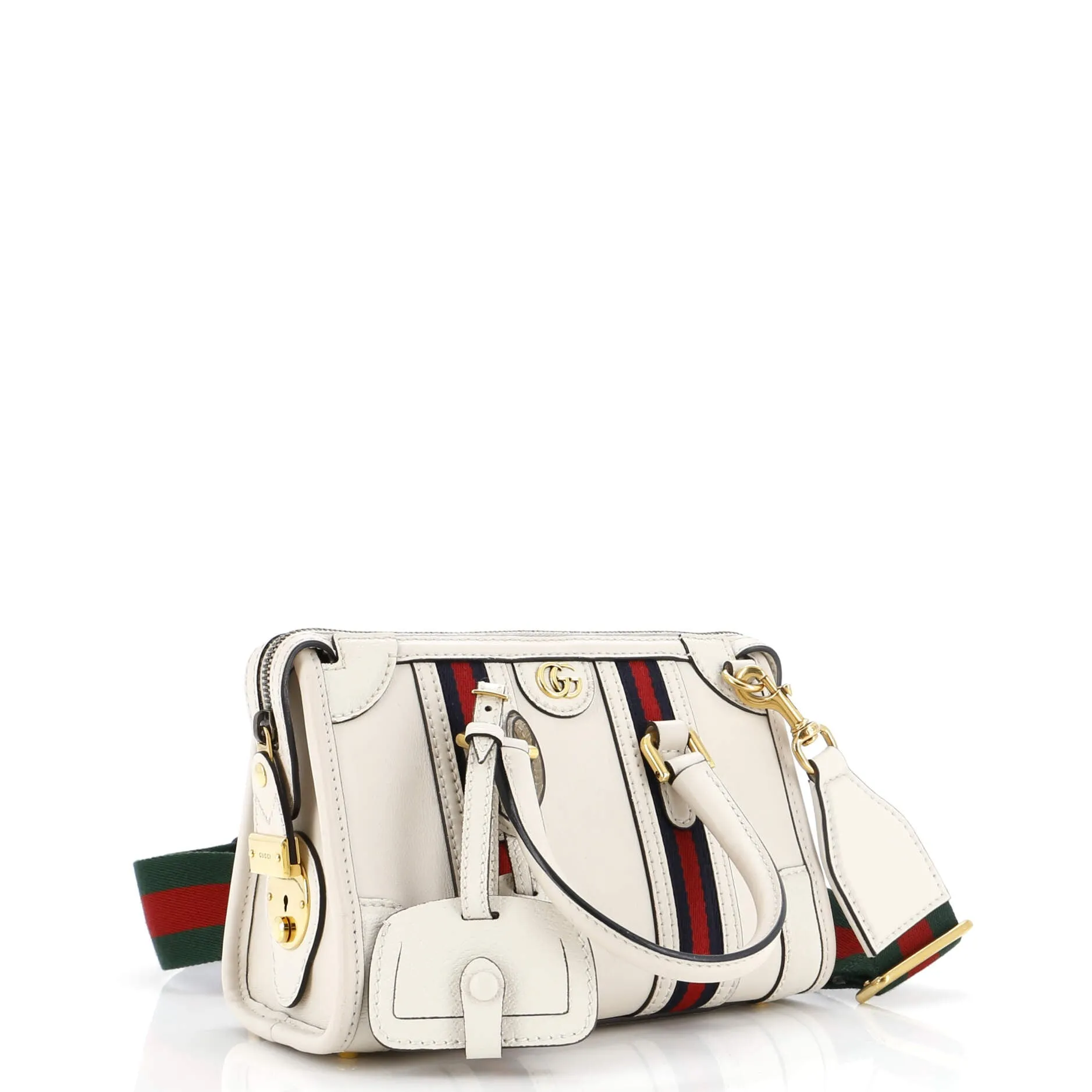 Bauletto Top Handle Bag Leather Mini