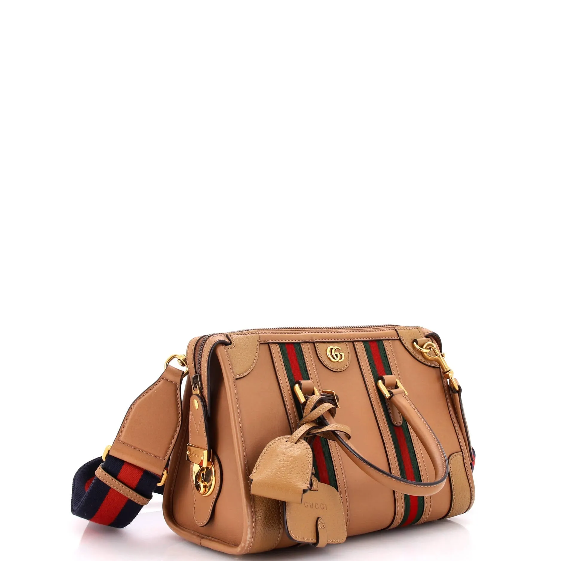 Bauletto Top Handle Bag Leather Small