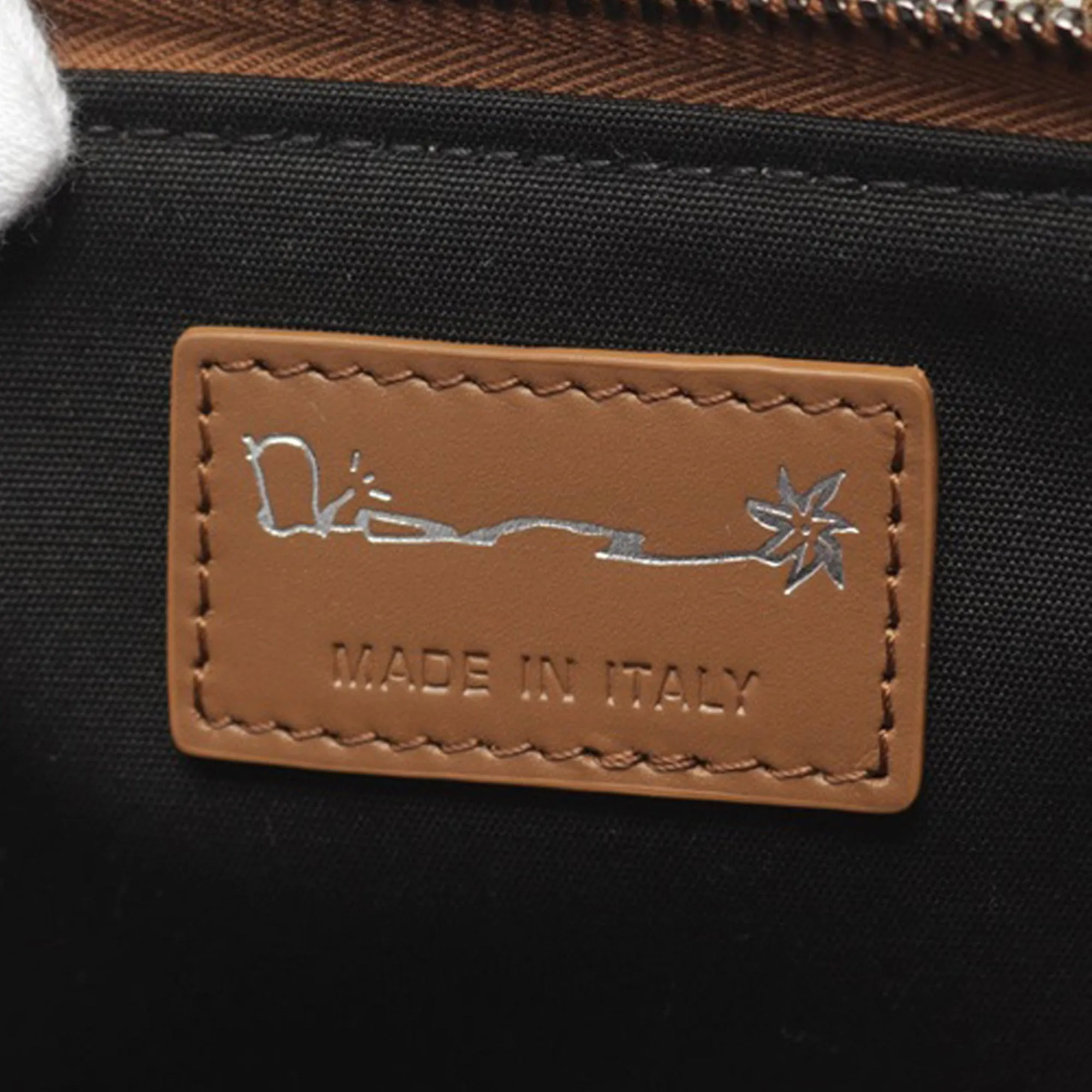 Beige Dior Cactus Jack Canvas Saddle Arm Pouch