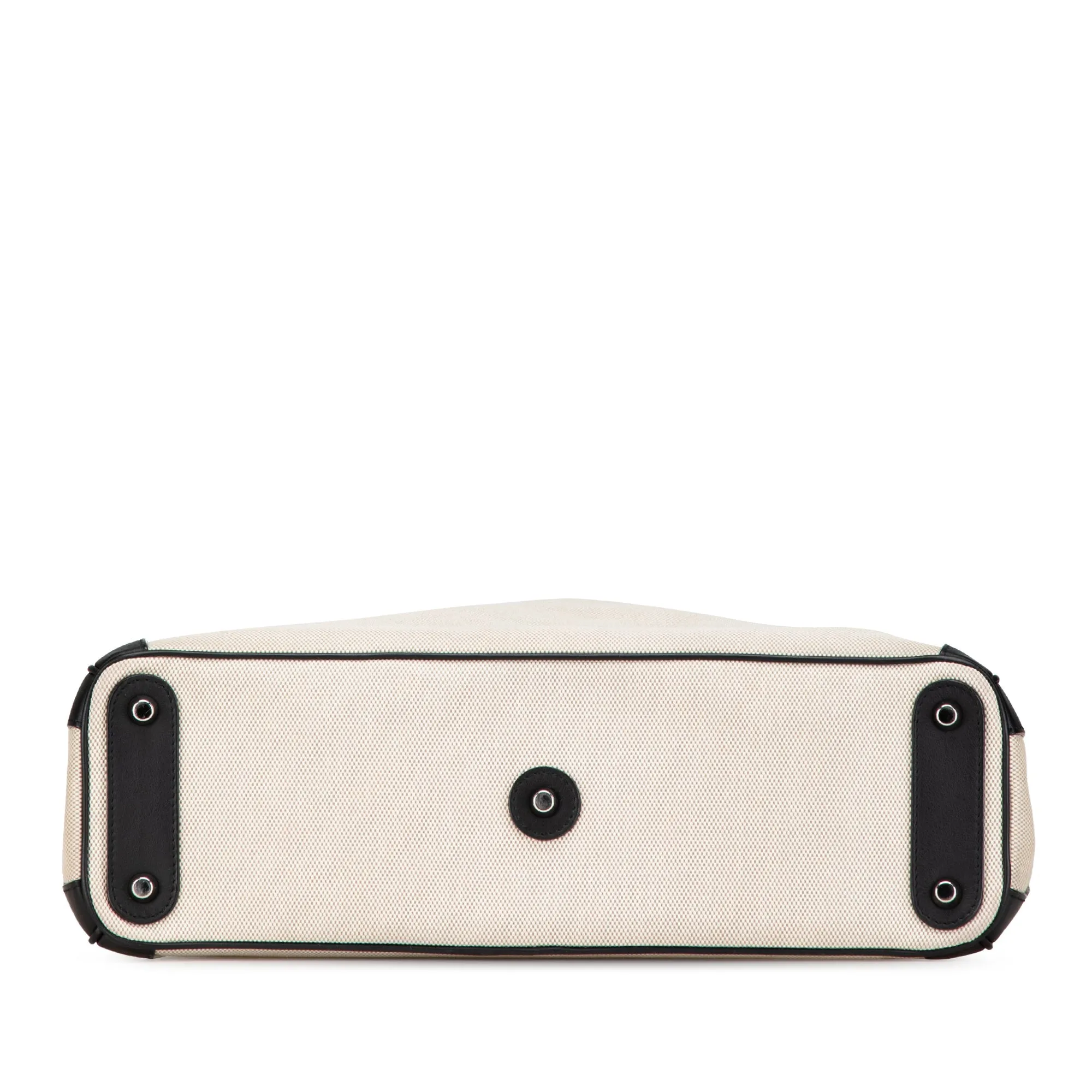 Beige Dior Large Canvas Diorissimo Satchel