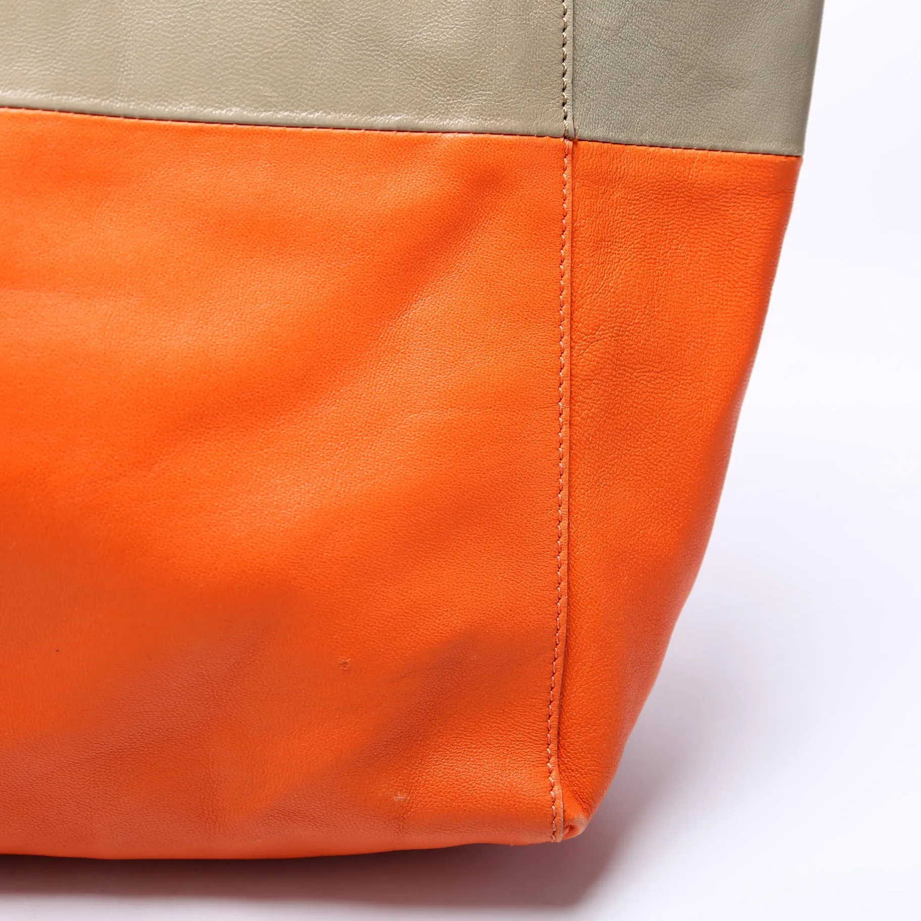 Bi-Cabas Vertical Tote