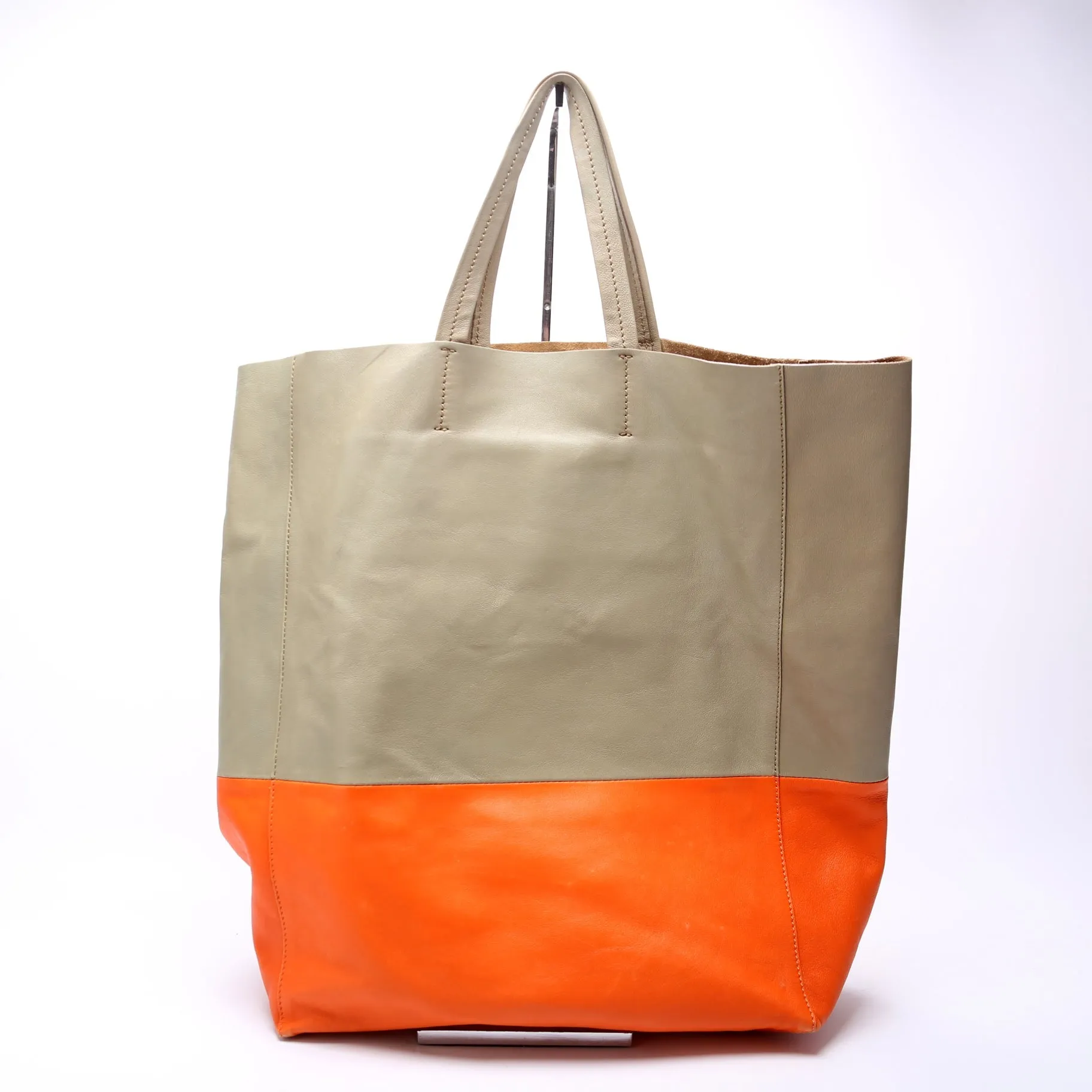 Bi-Cabas Vertical Tote