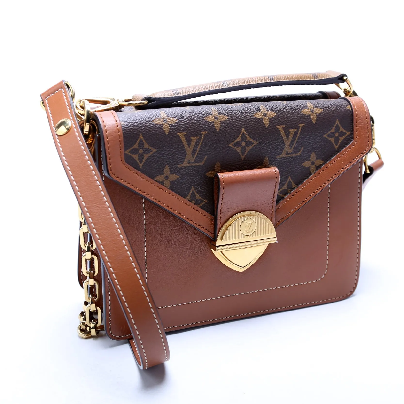 Biface Calfskin/Monogram Brown