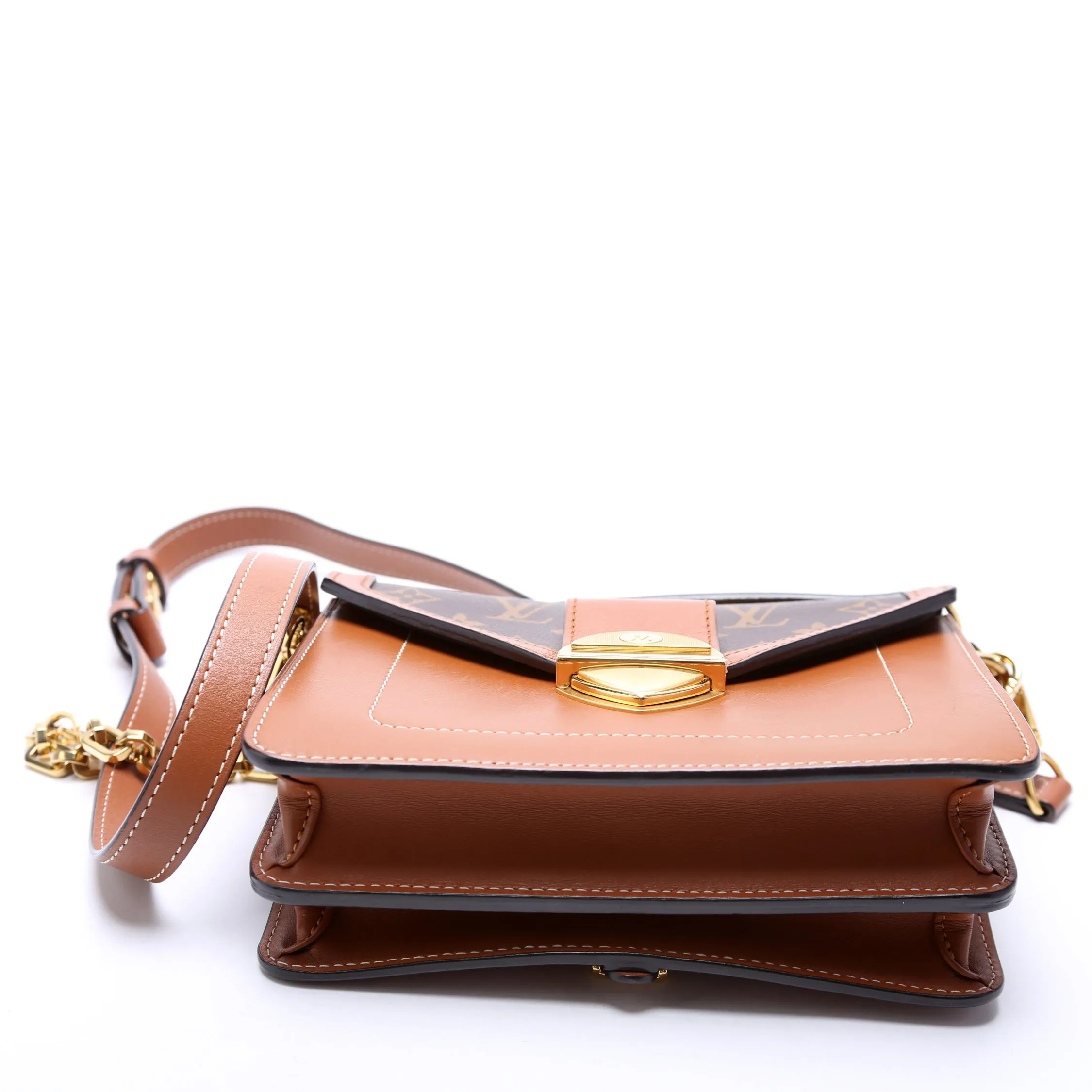 Biface Calfskin/Monogram Brown