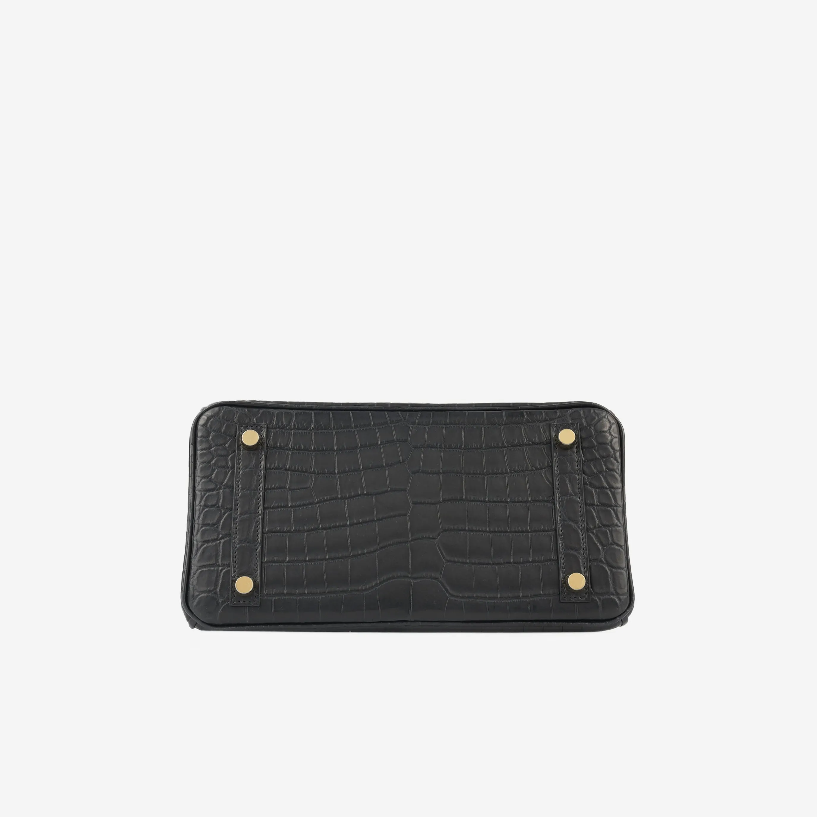 Birkin 25 - Noir Matte Croc