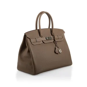 Birkin 35 - Etoupe Togo - PHW