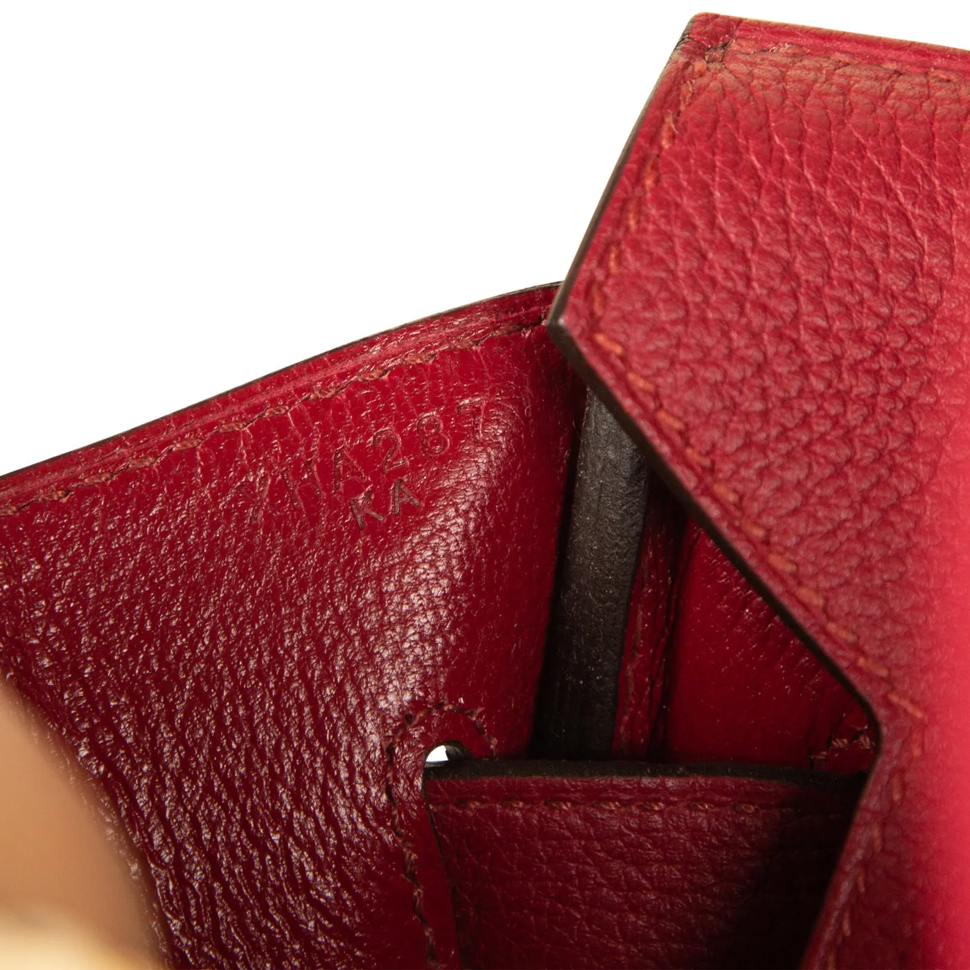 Birkin 35 - Rouge Grenat Togo - GHW