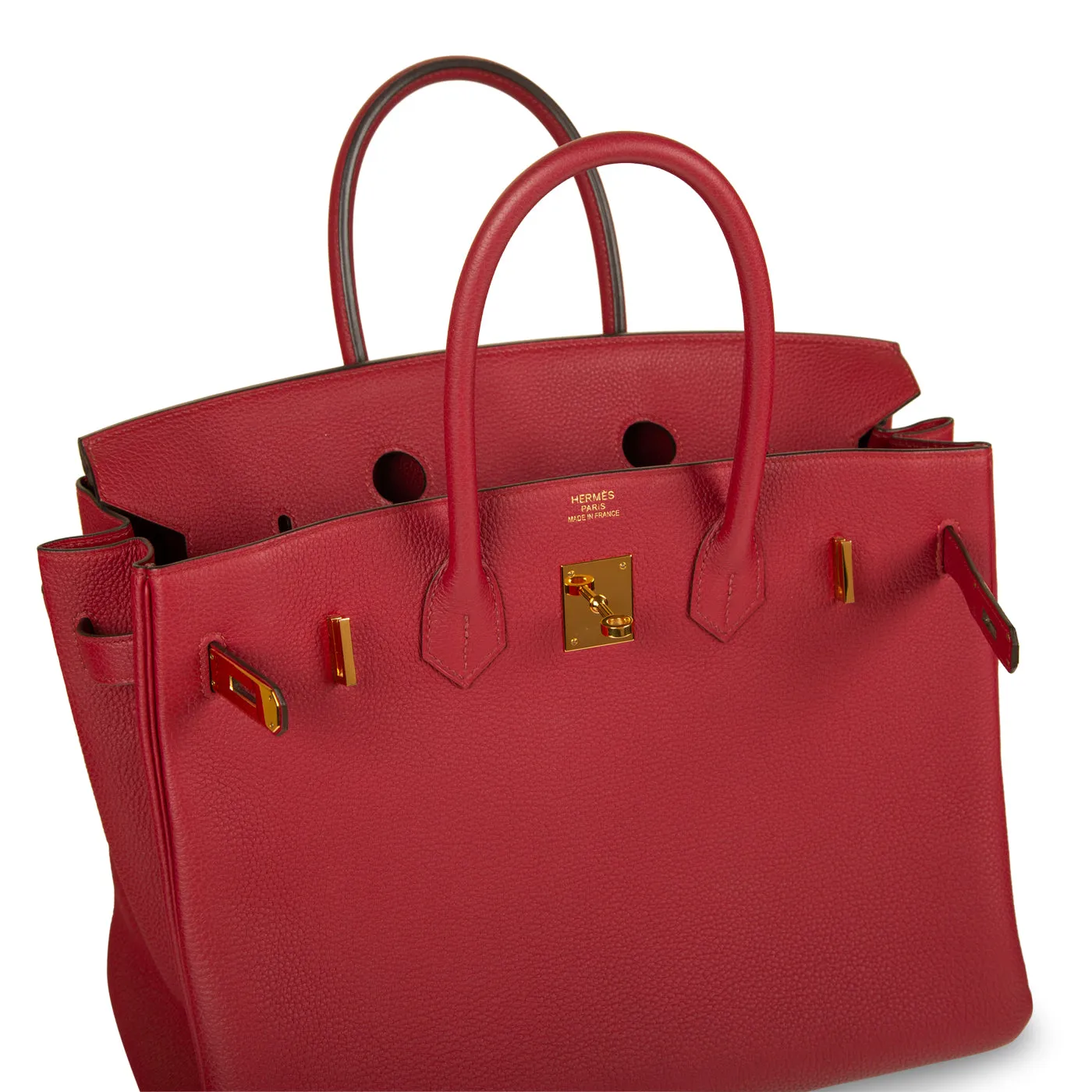 Birkin 35 - Rouge Grenat Togo - GHW