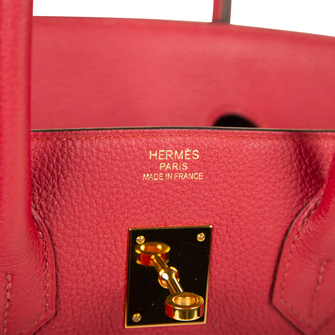 Birkin 35 - Rouge Grenat Togo - GHW