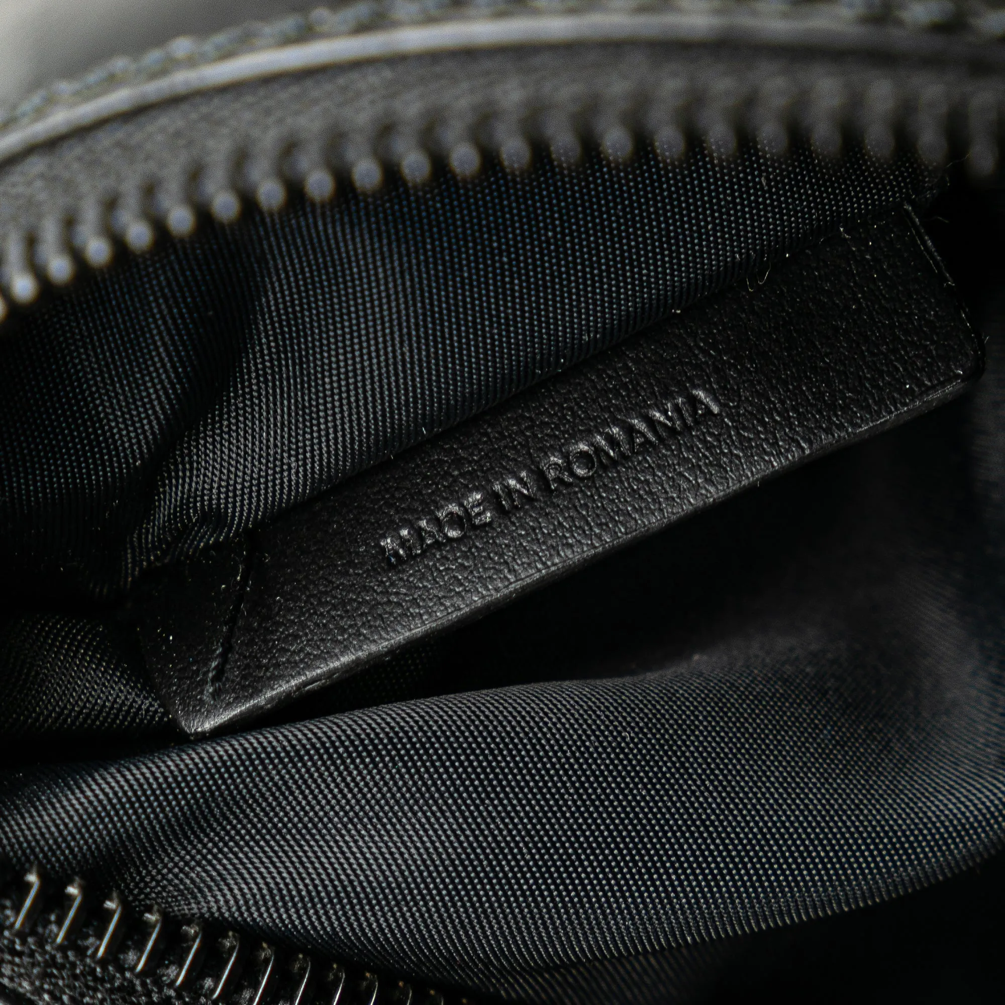 Black Burberry Coated Canvas Icon Stripe Sonny Belt Bag
