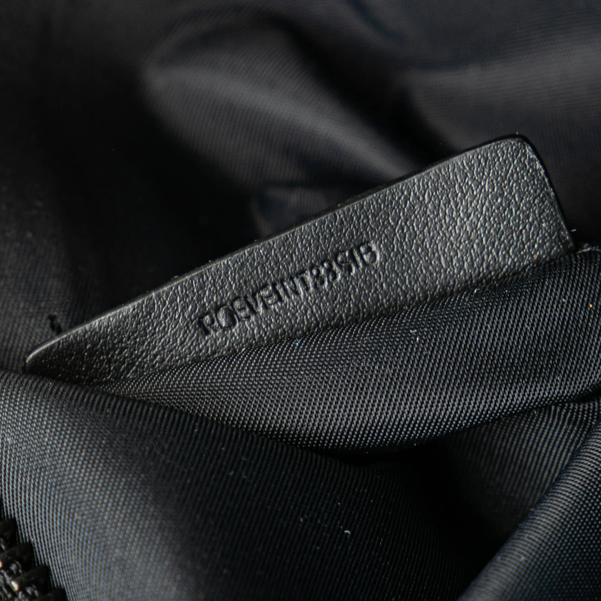 Black Burberry Coated Canvas Icon Stripe Sonny Belt Bag