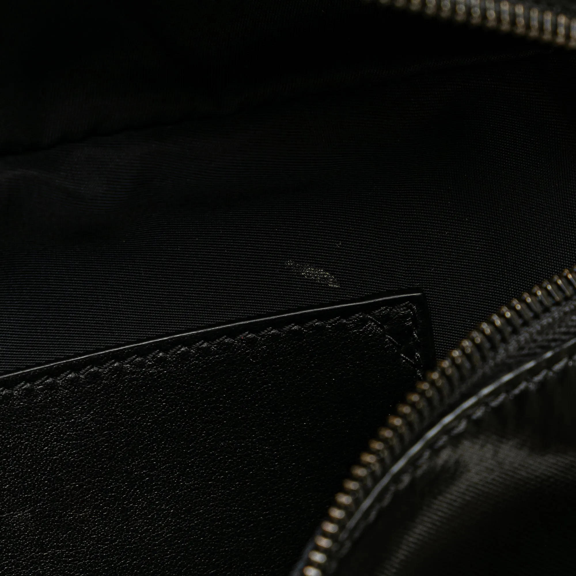 Black Burberry Coated Canvas Icon Stripe Sonny Belt Bag