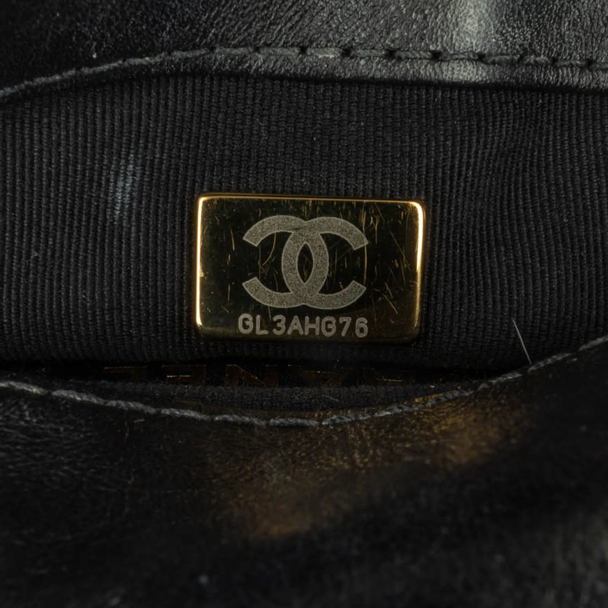 Black Chanel Mini Aged Calfskin City School Flap Satchel