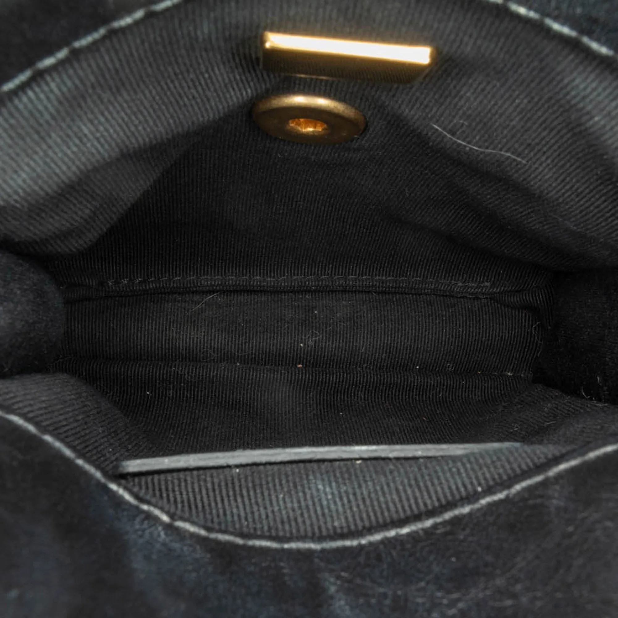 Black Chanel Mini Aged Calfskin City School Flap Satchel