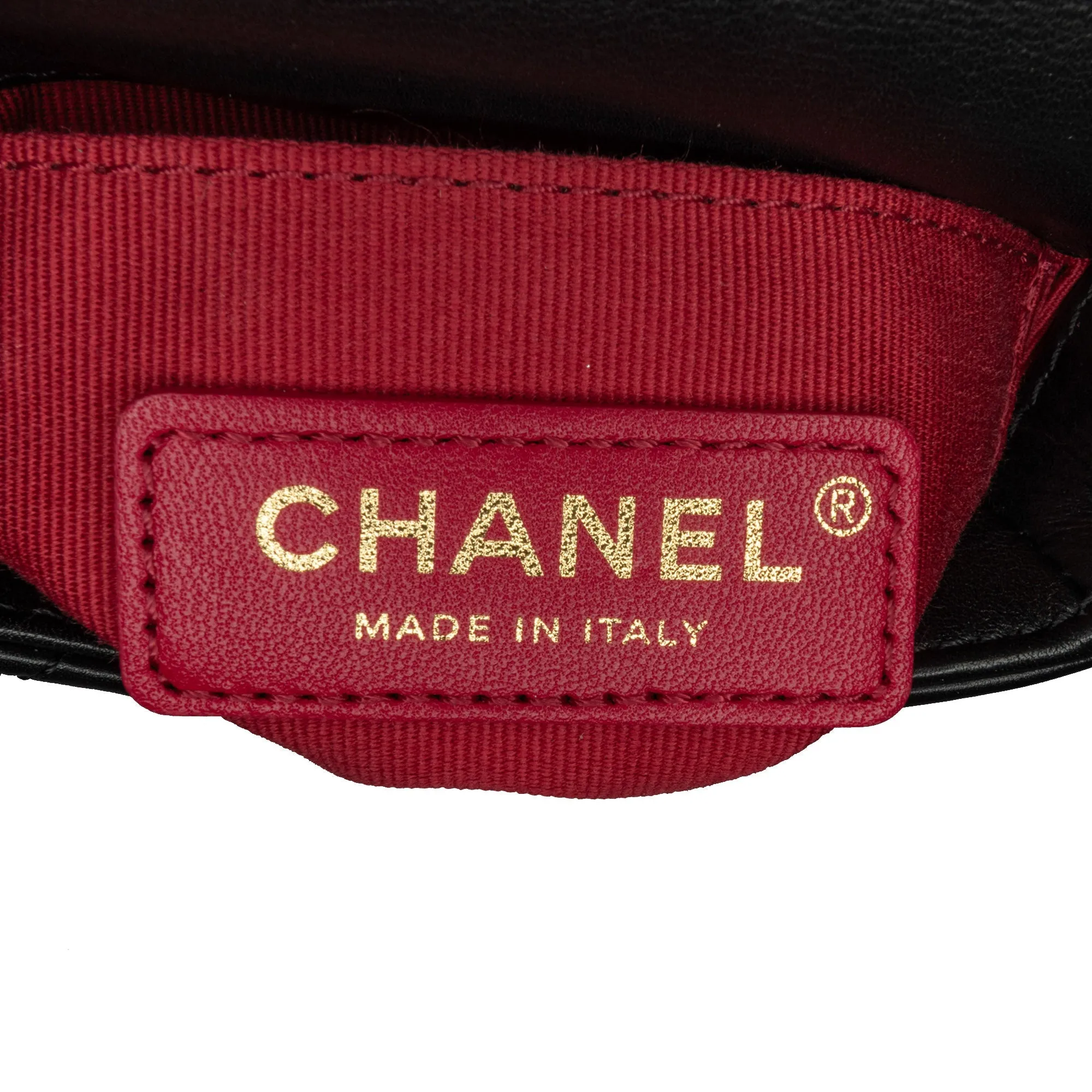 Black Chanel Mini Quilted Calfskin Framing Chain Flap Crossbody Bag