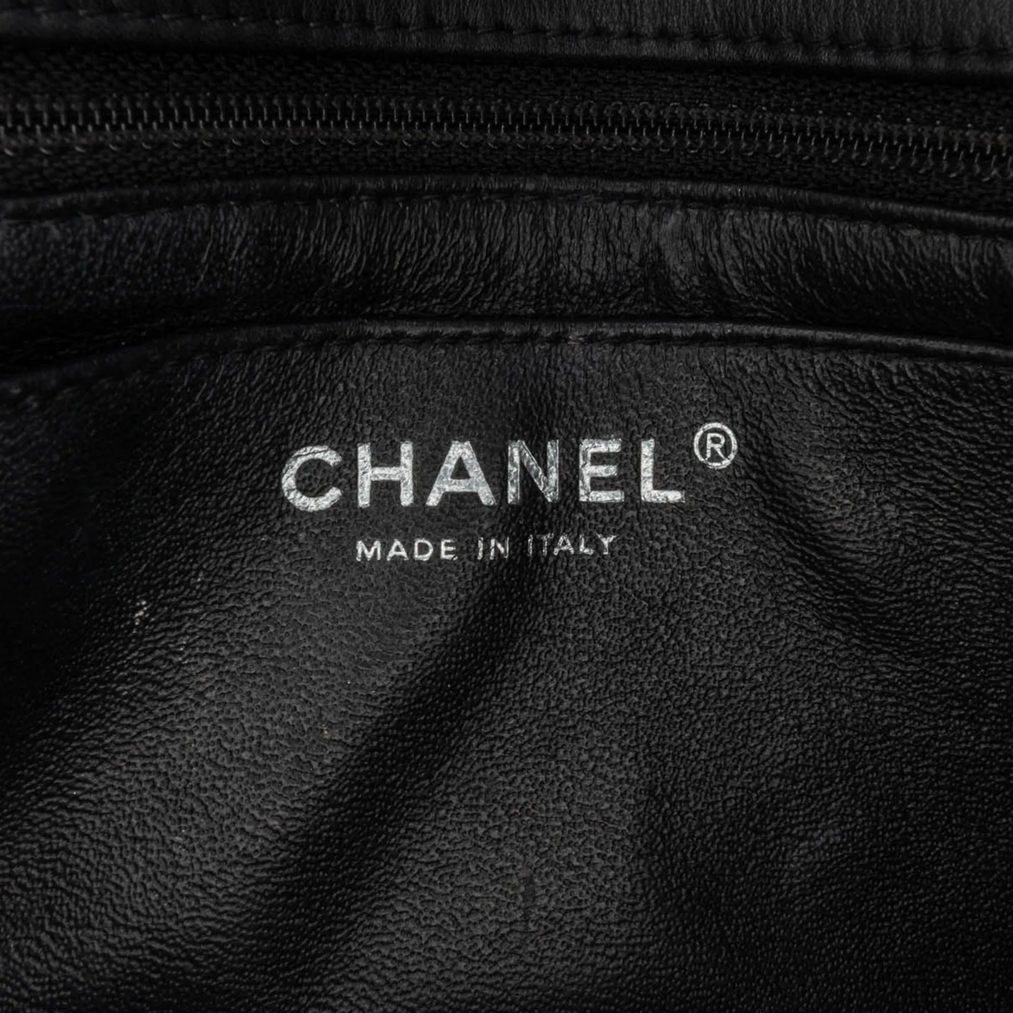 Black Chanel Mini Rectangular Classic Chevron Patent Single Flap Crossbody Bag