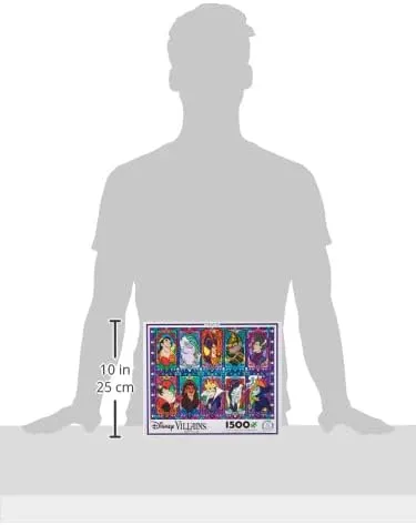 Ceaco - Disney - Villains 2-1500 Piece Jigsaw Puzzle