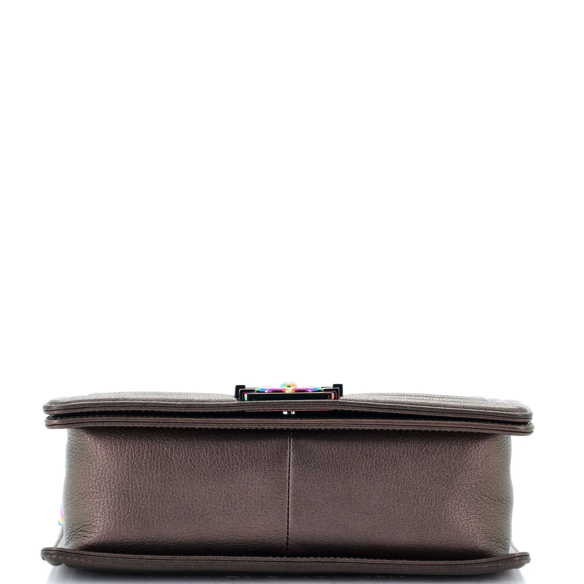 Chanel Boy Flap Bag Quilted Iridescent