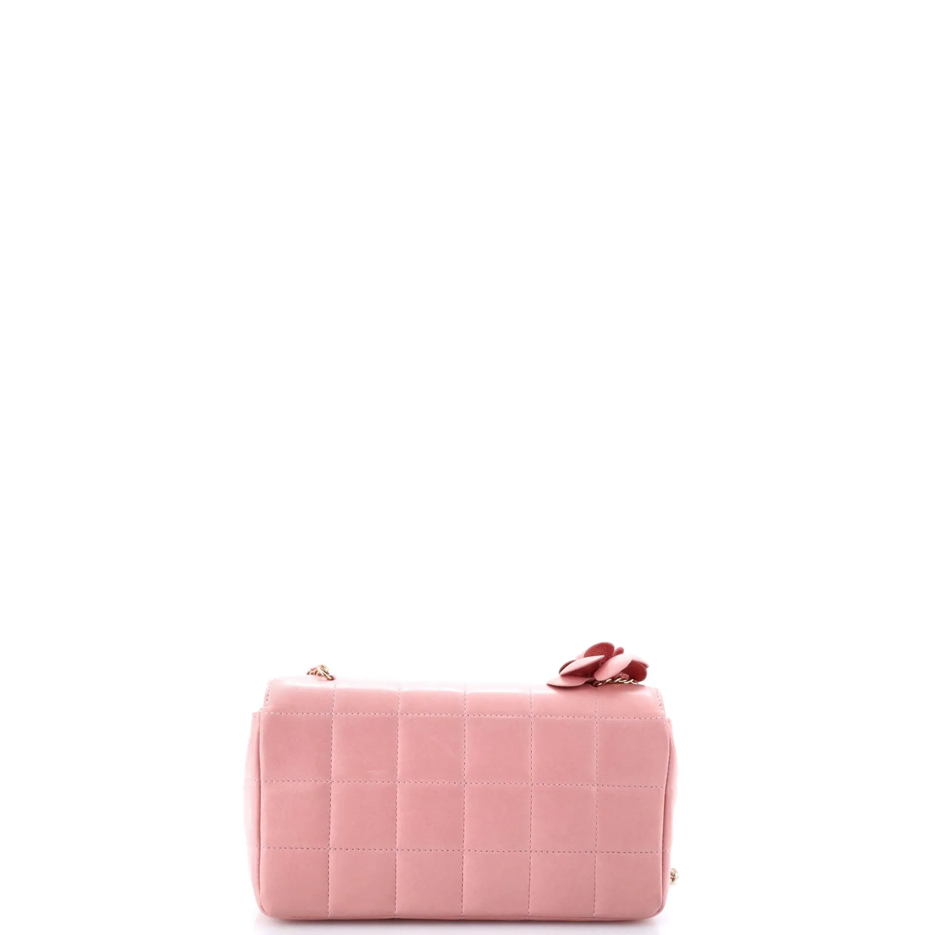 Chanel Camellia Chocolate Bar Flap Bag