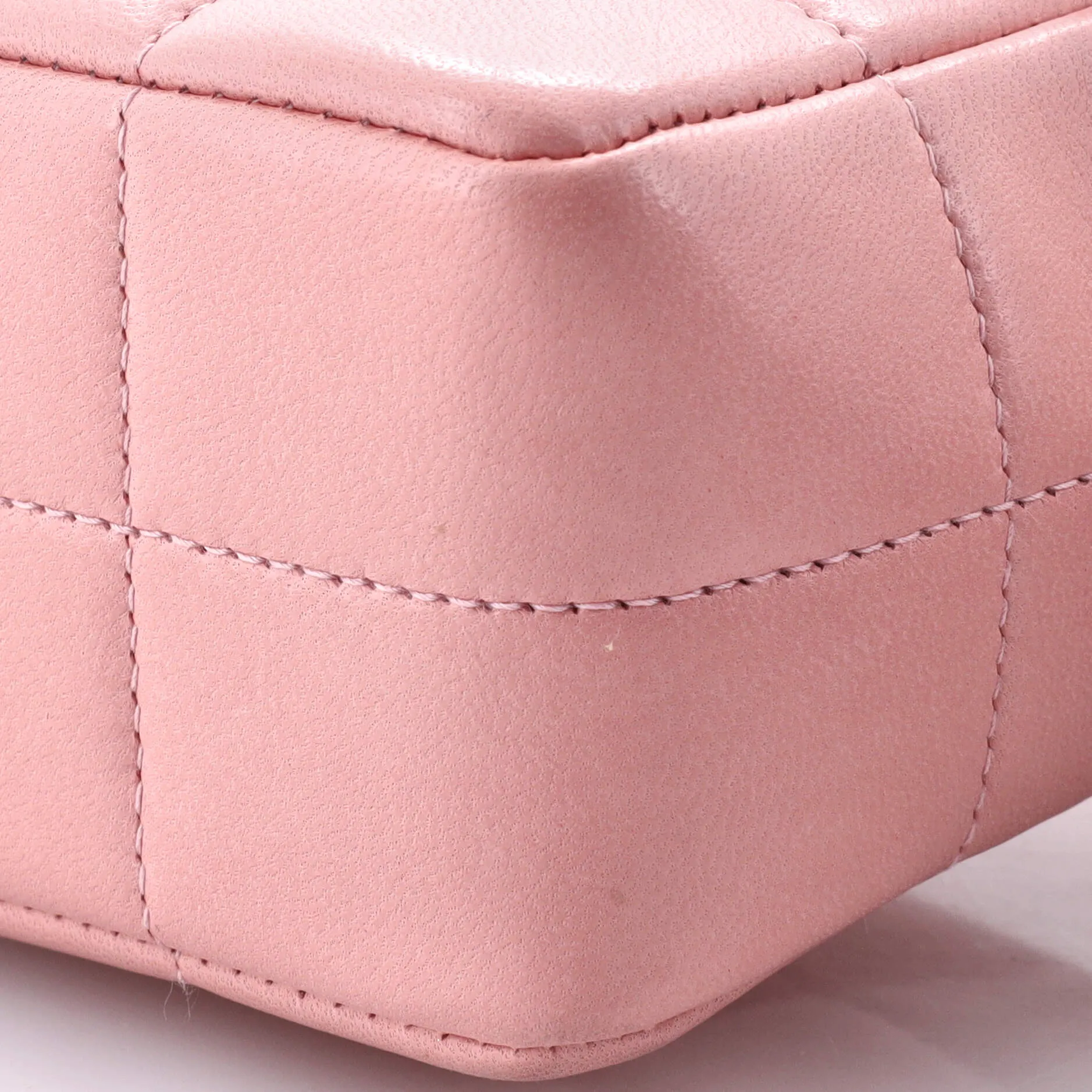 Chanel Camellia Chocolate Bar Flap Bag