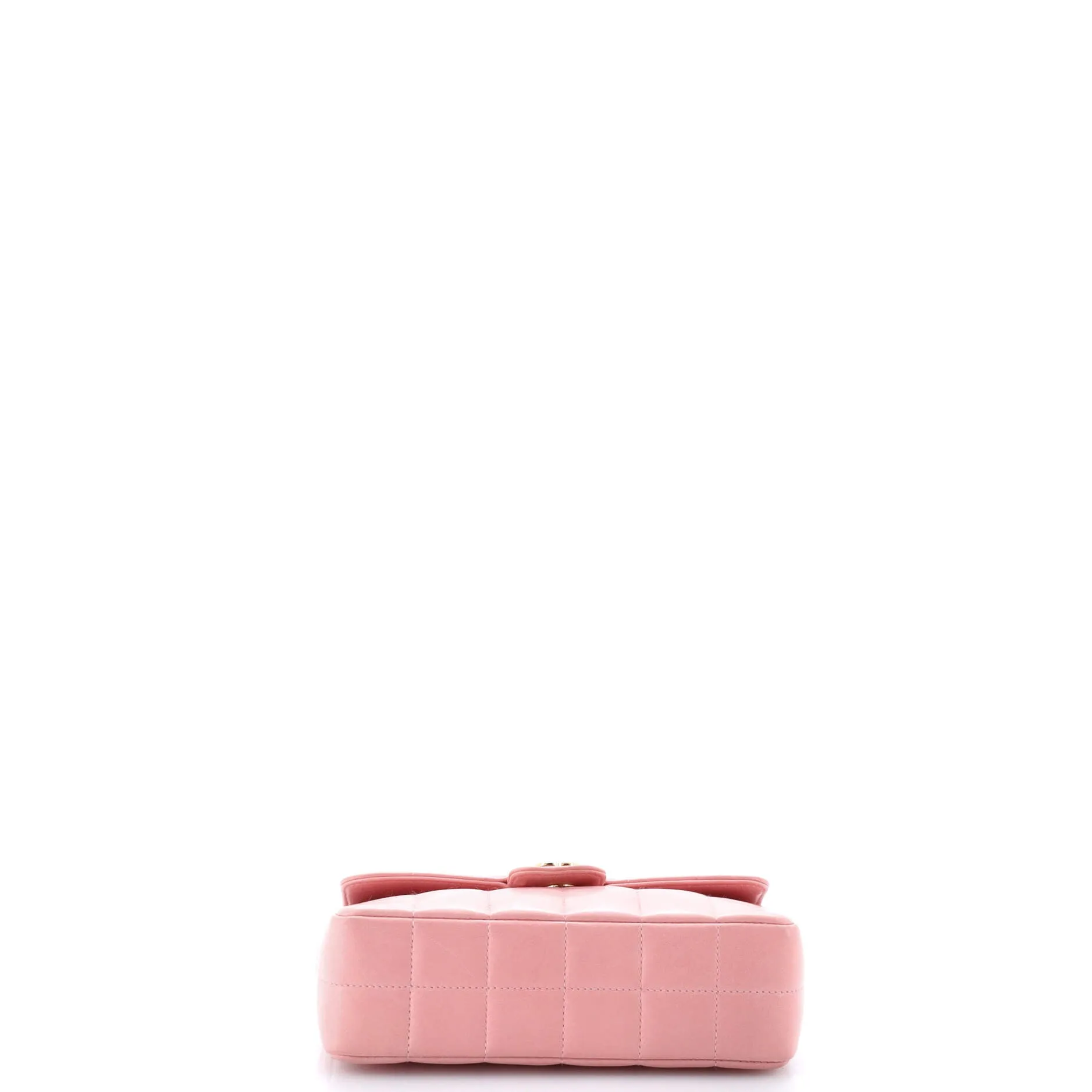 Chanel Camellia Chocolate Bar Flap Bag