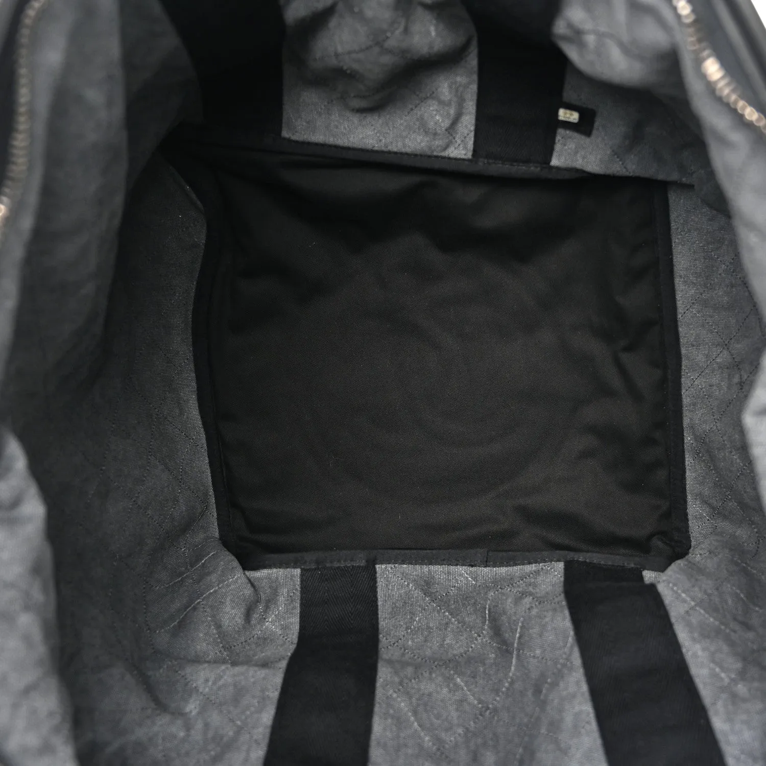 Chanel Canvas Cc Cocoon Travel Tote Grey