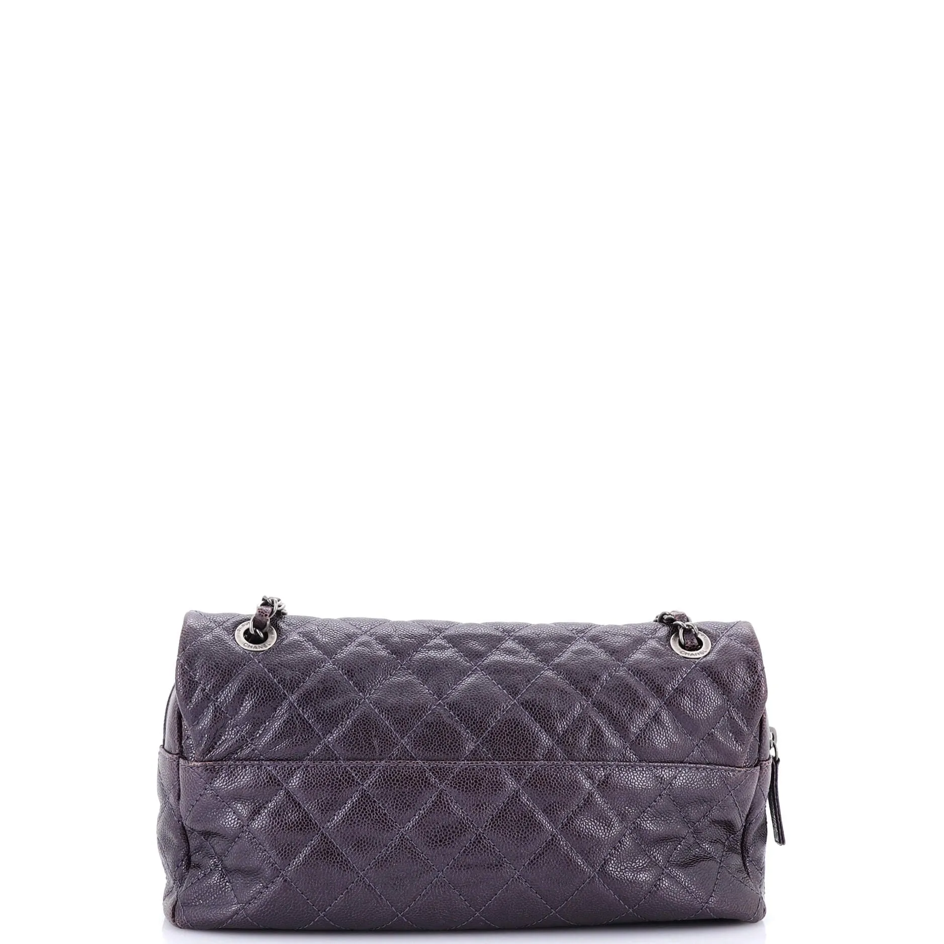Chanel Easy Flap Bag Quilted Caviar