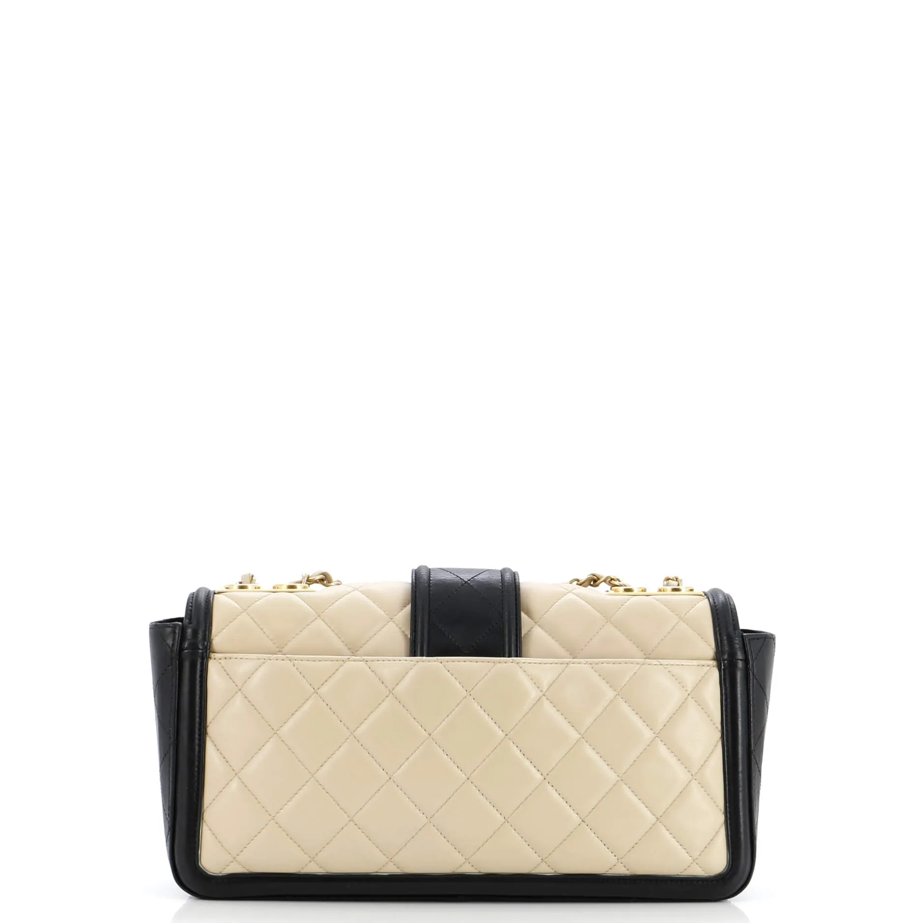 Chanel Elegant Cc Flap Bag Quilted