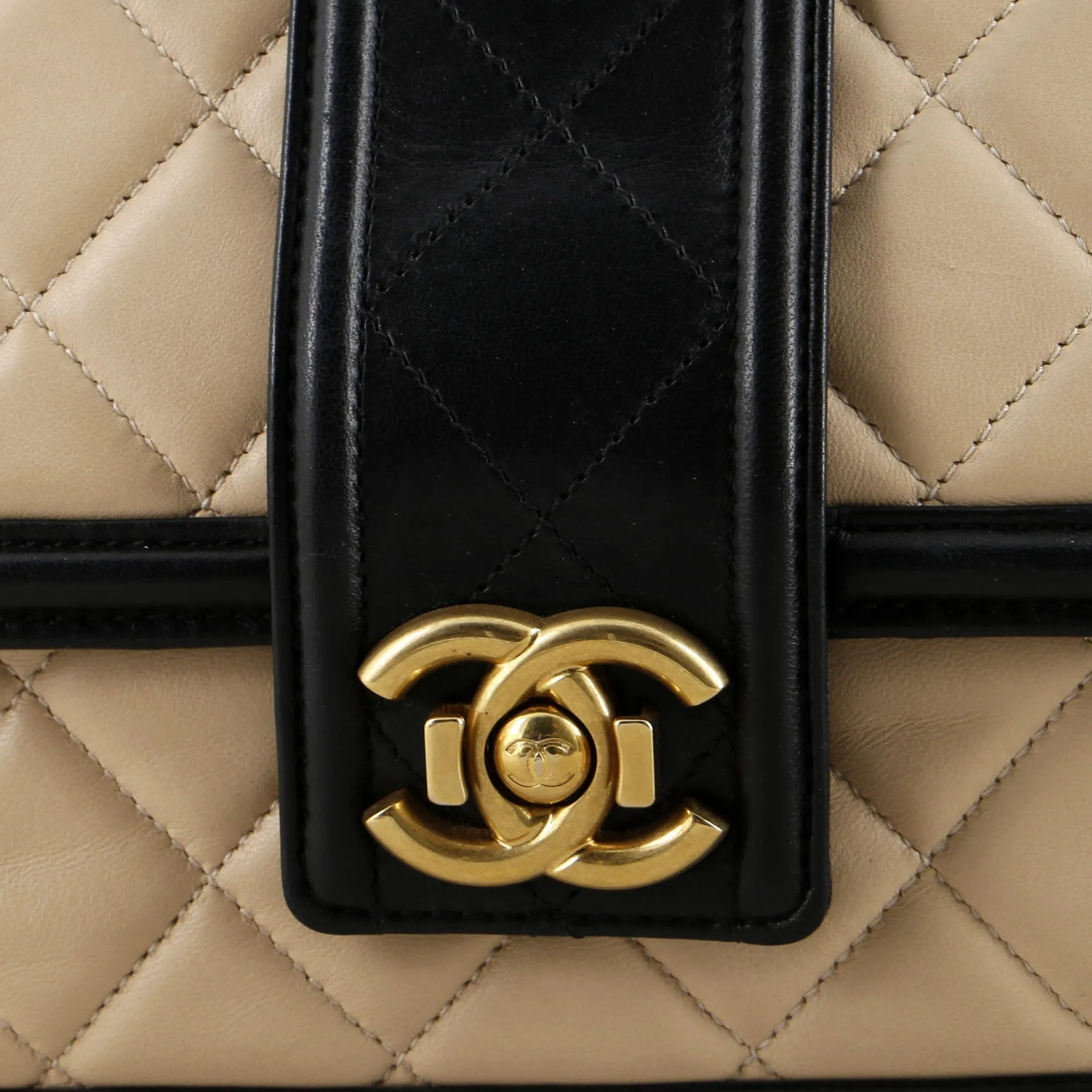Chanel Elegant Cc Flap Bag Quilted