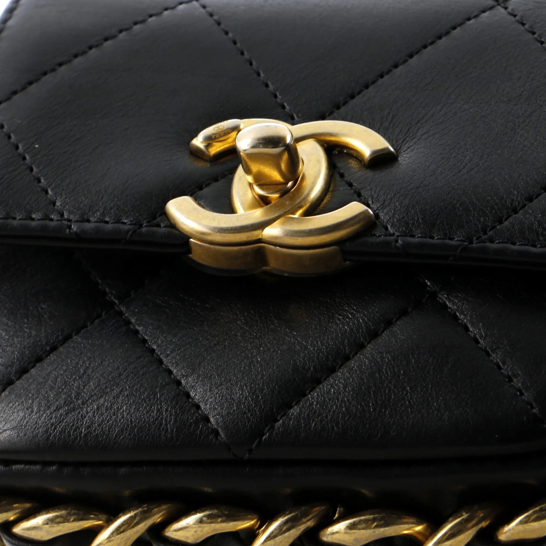 Chanel Framing Chain Flap Bag Quilted