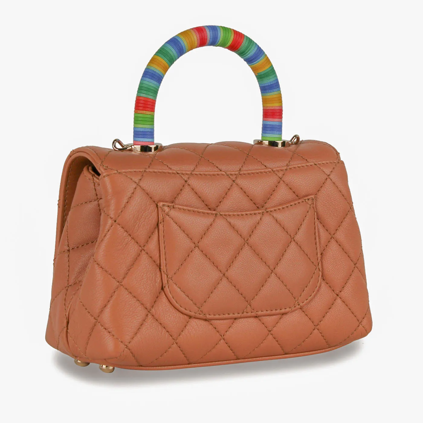 Chanel Mini Coco Rainbow Handle