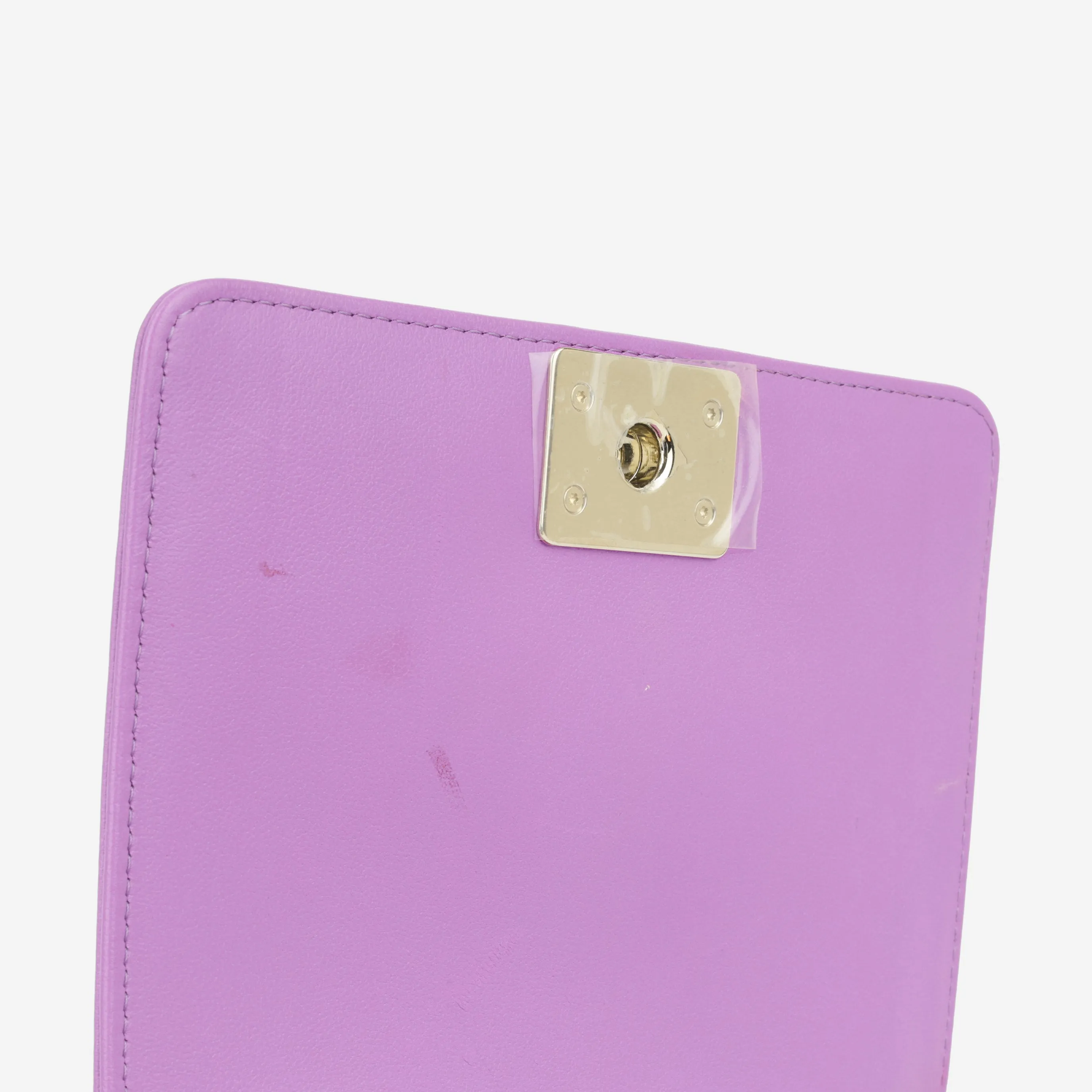 Chanel North South Boy Bag - Purple