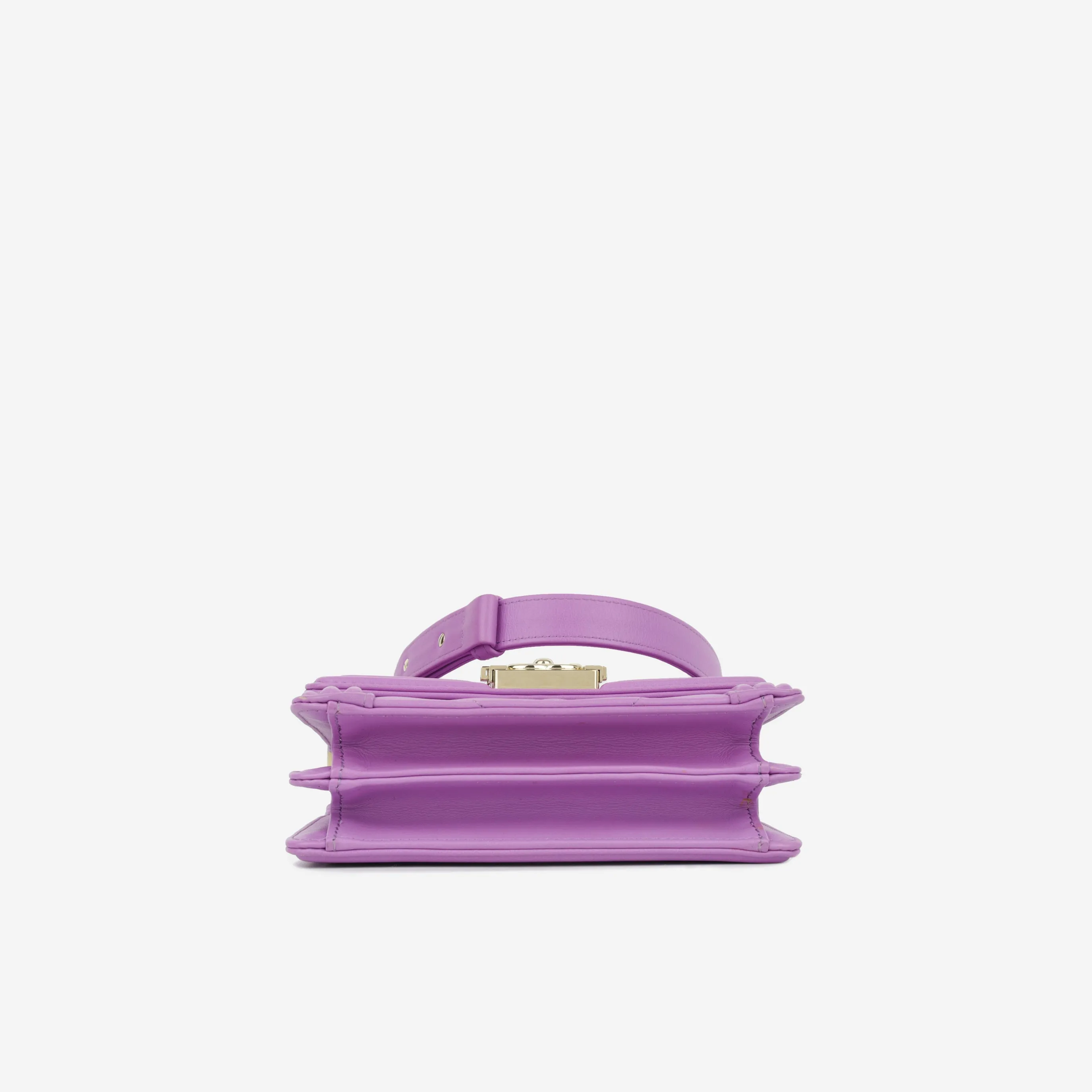Chanel North South Boy Bag - Purple
