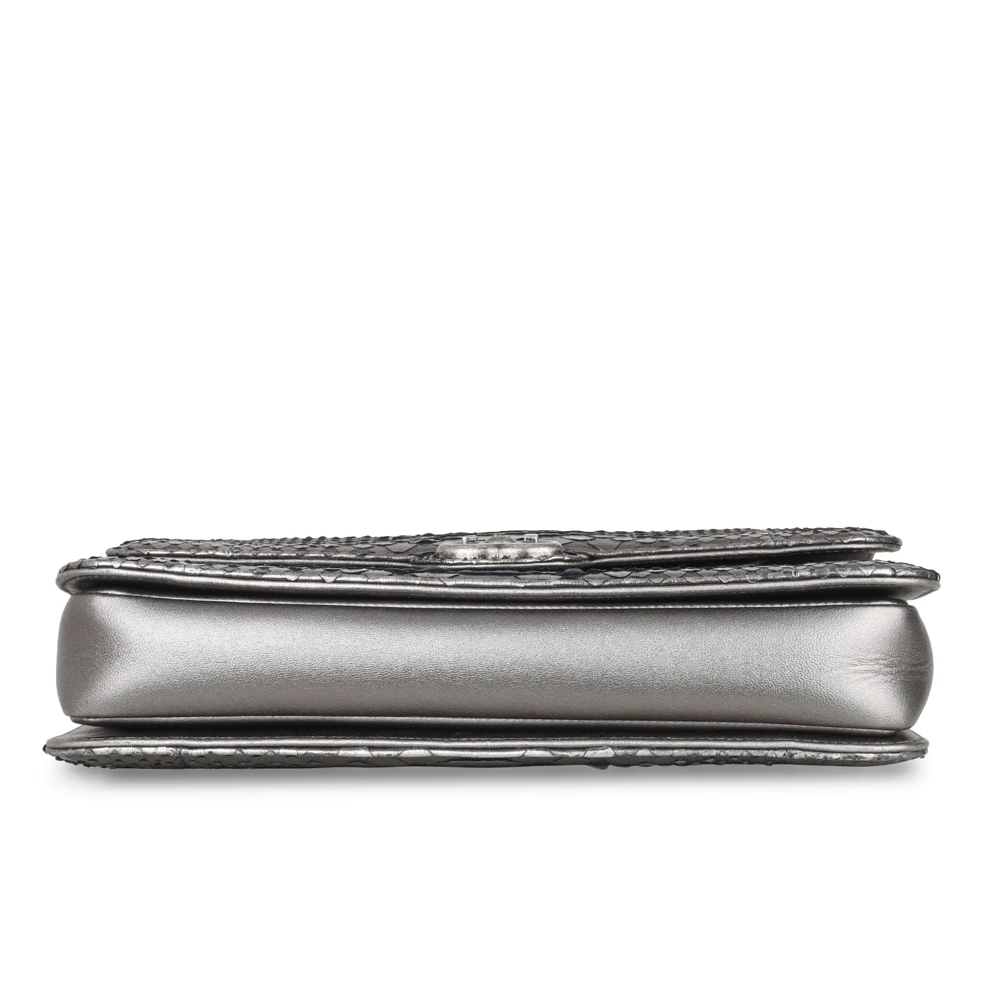 Chanel Python Flap Bag - Metallic