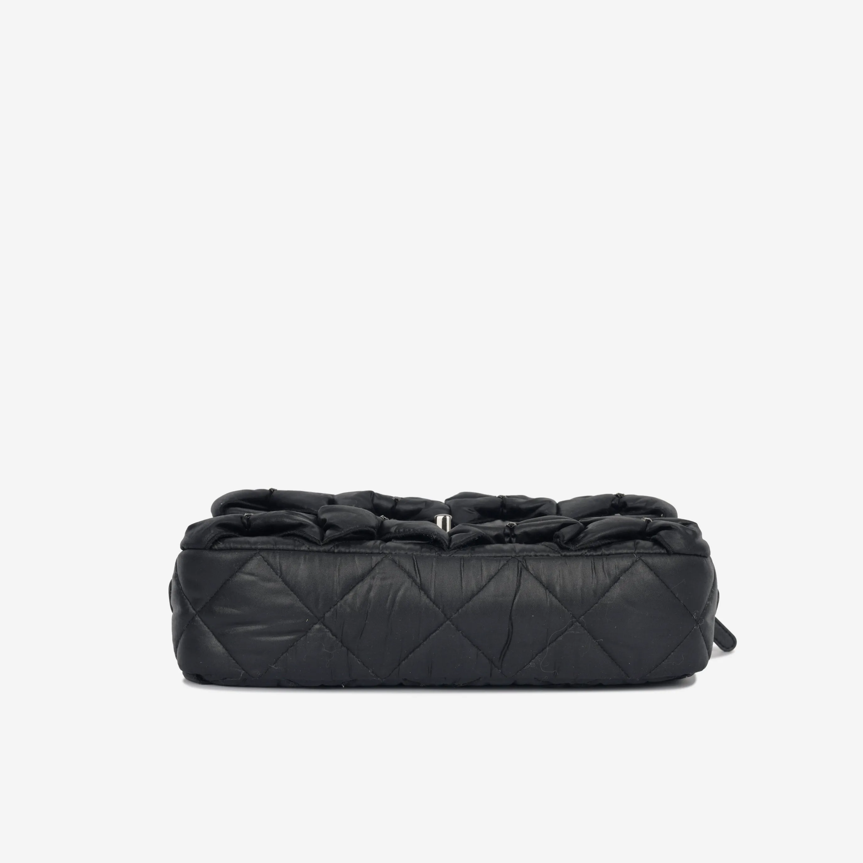Chanel Seasonal Draped Fabric Flap