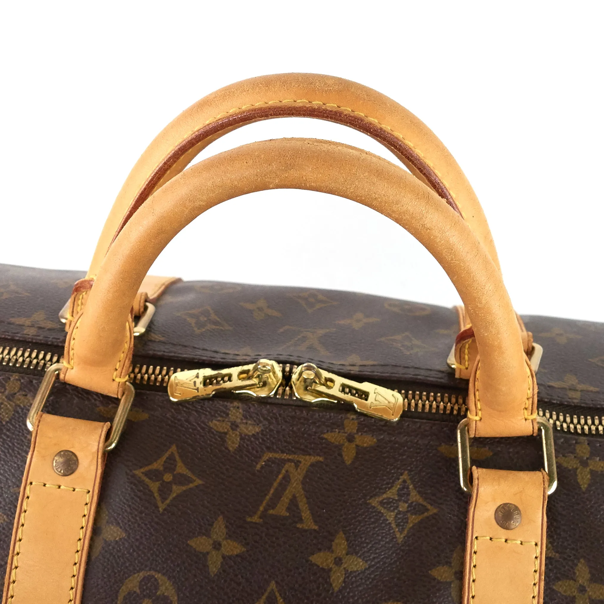 Keepall 60 Bandouliere Monogram Canvas Bag