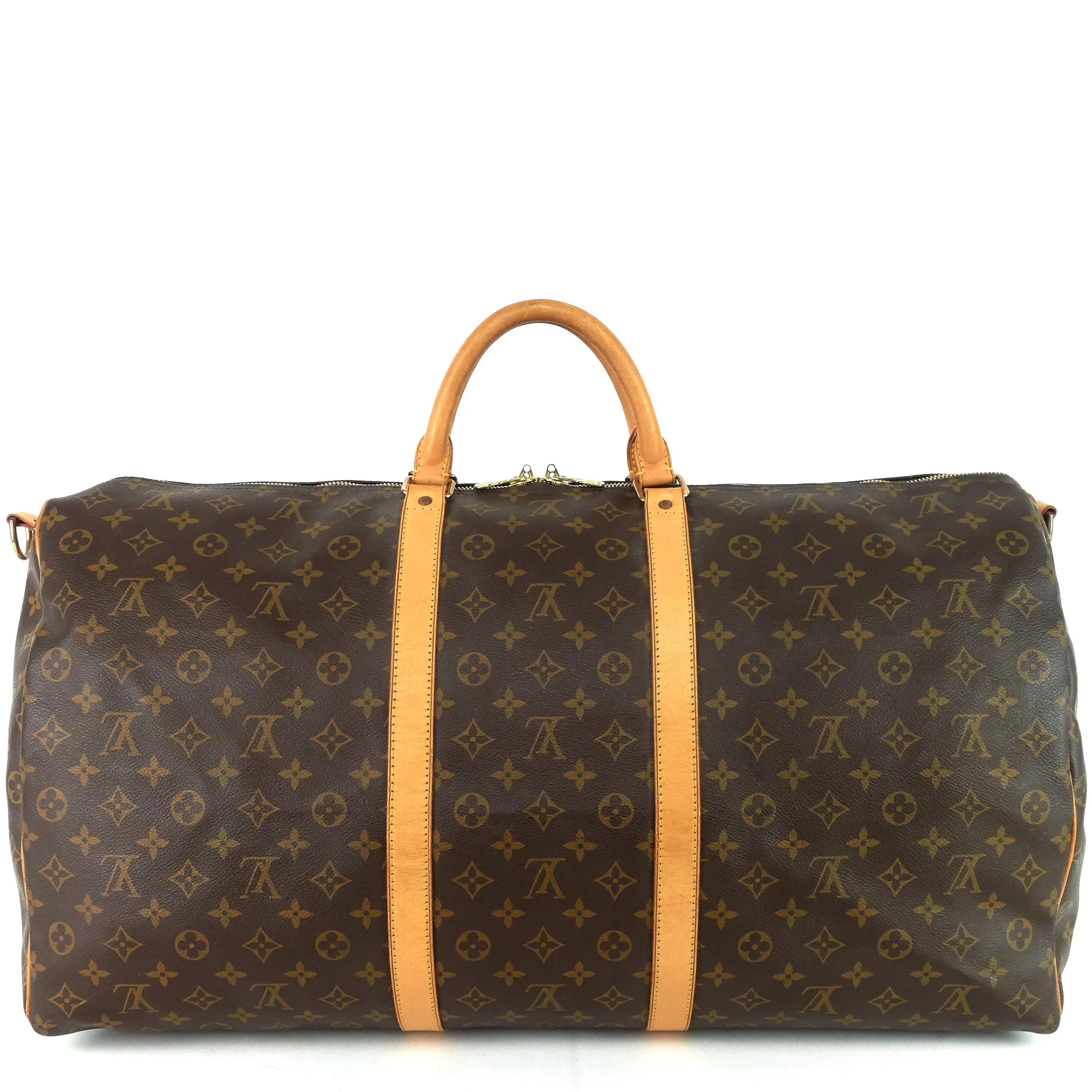 Keepall 60 Bandouliere Monogram Canvas Bag