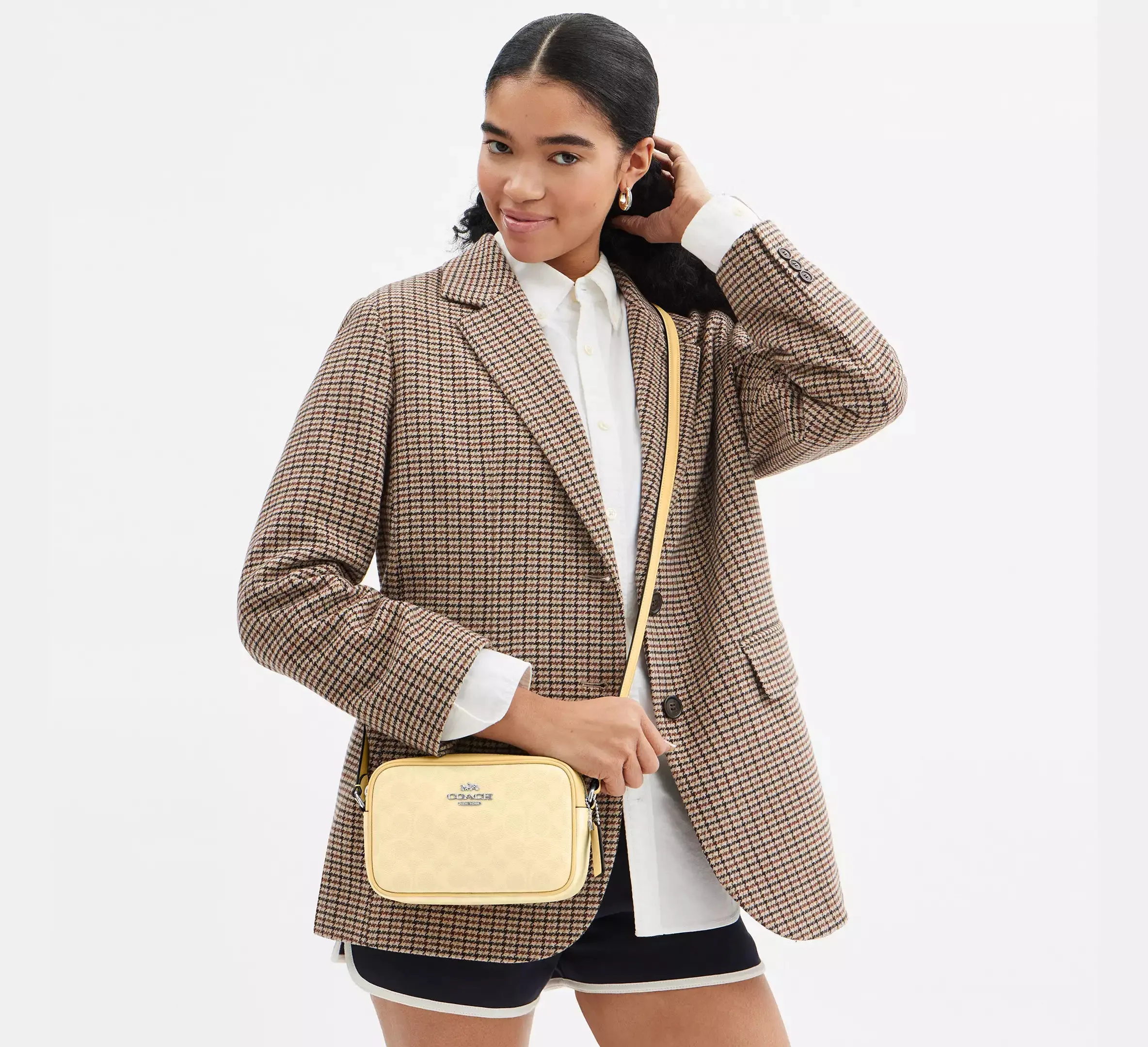Mini Jamie Camera Bag In Signature Canvas