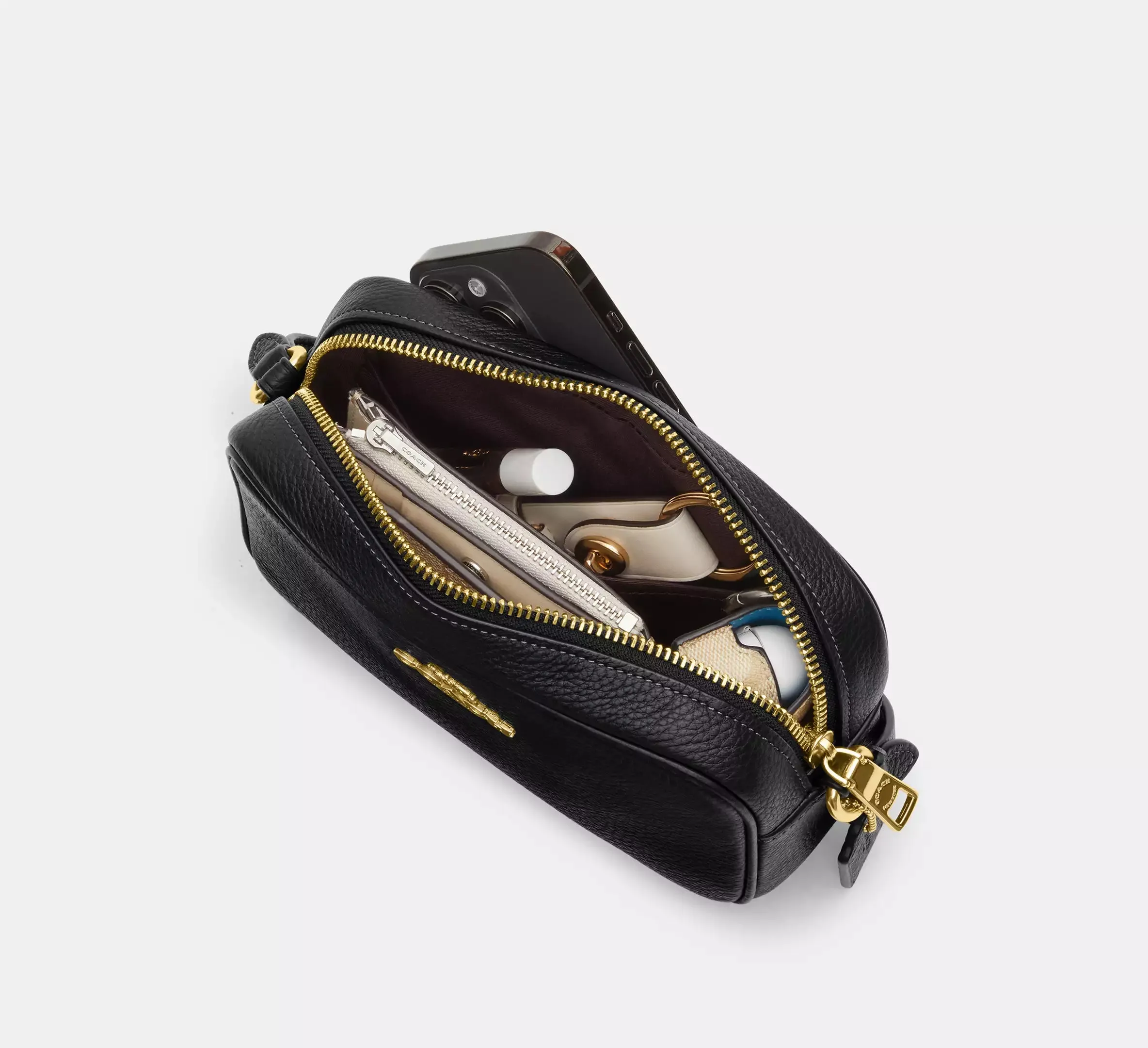 Mini Jamie Camera Bag With Strawberry Print