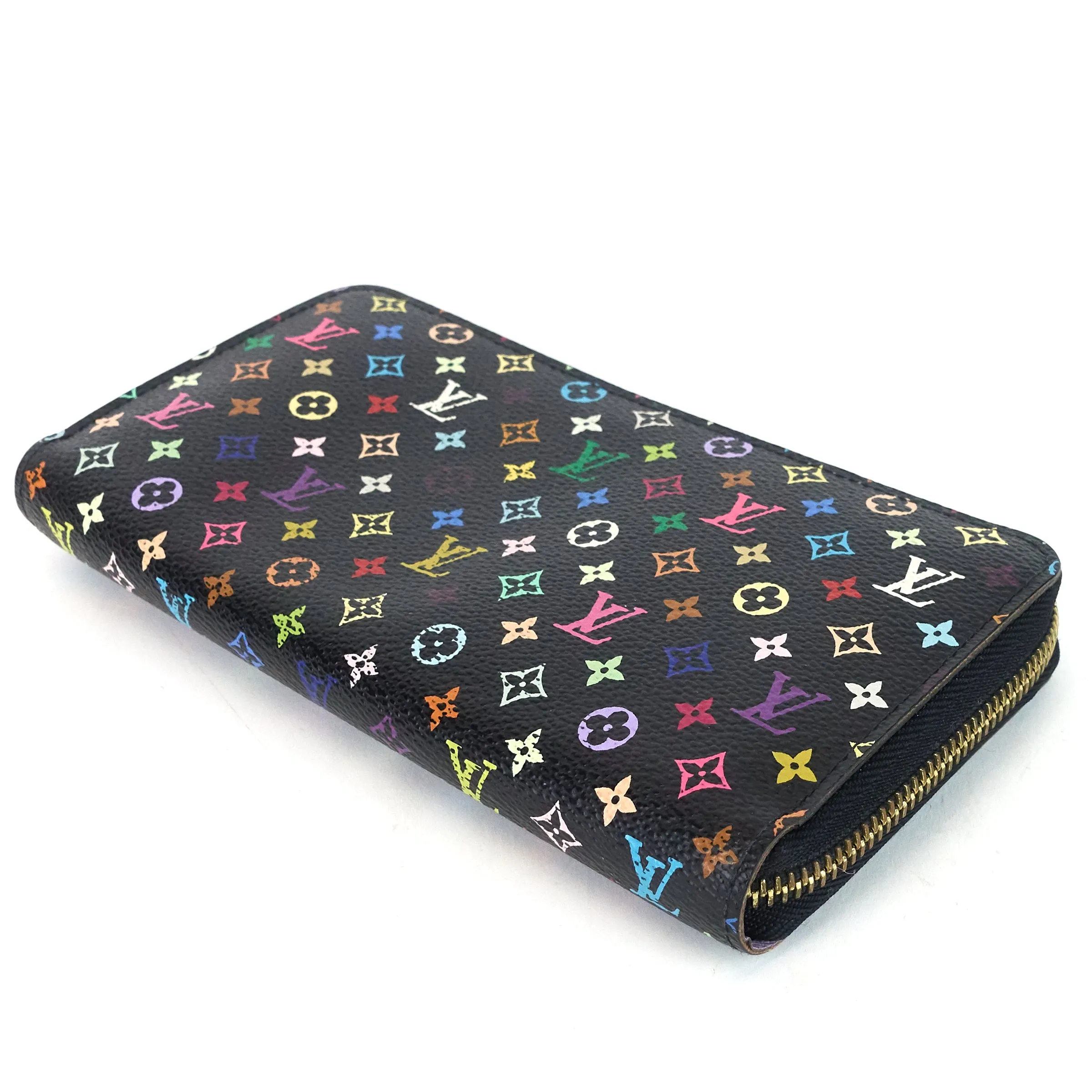 Monogram Multicolore Canvas Zippy Wallet