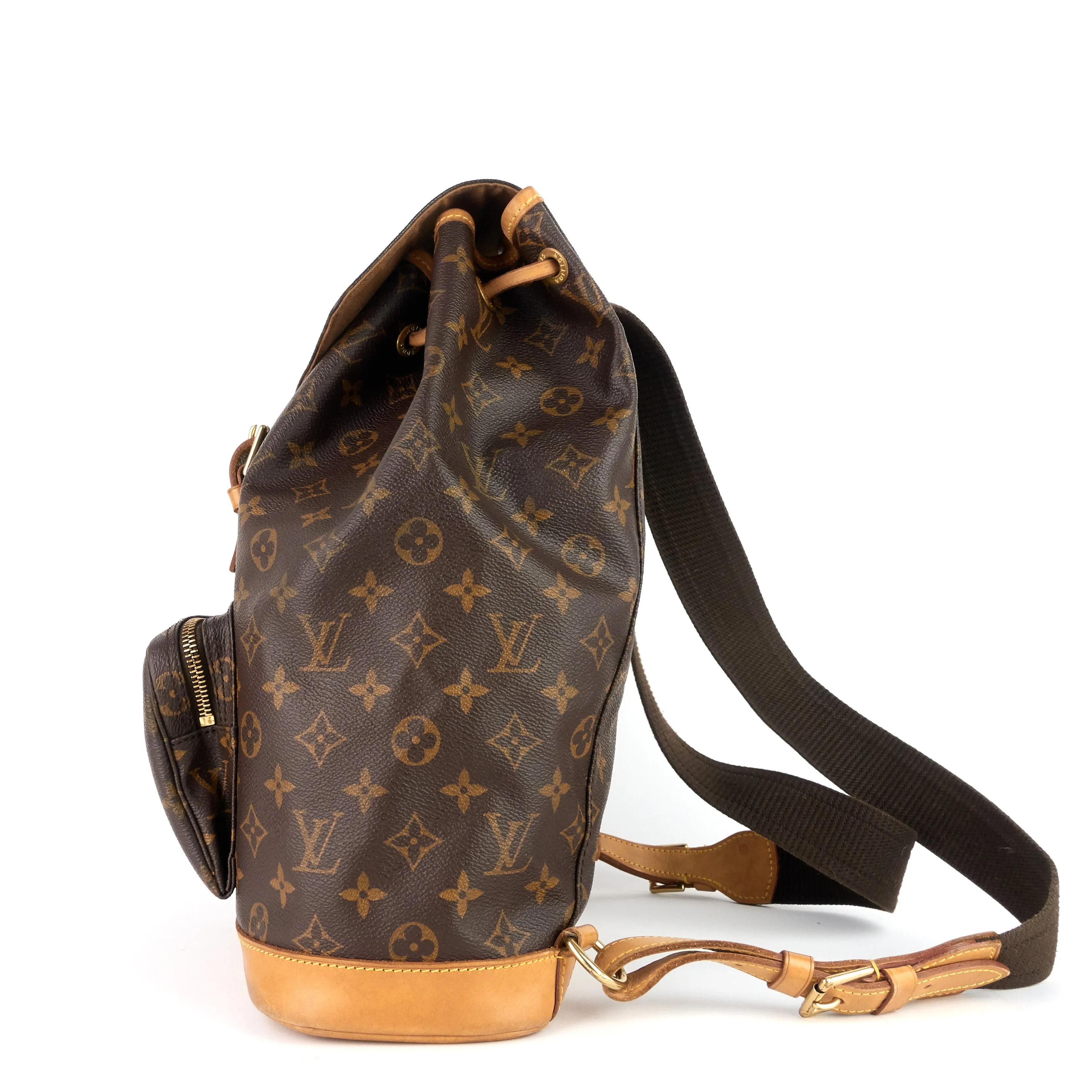 Montsouris GM Monogram Canvas Backpack Bag